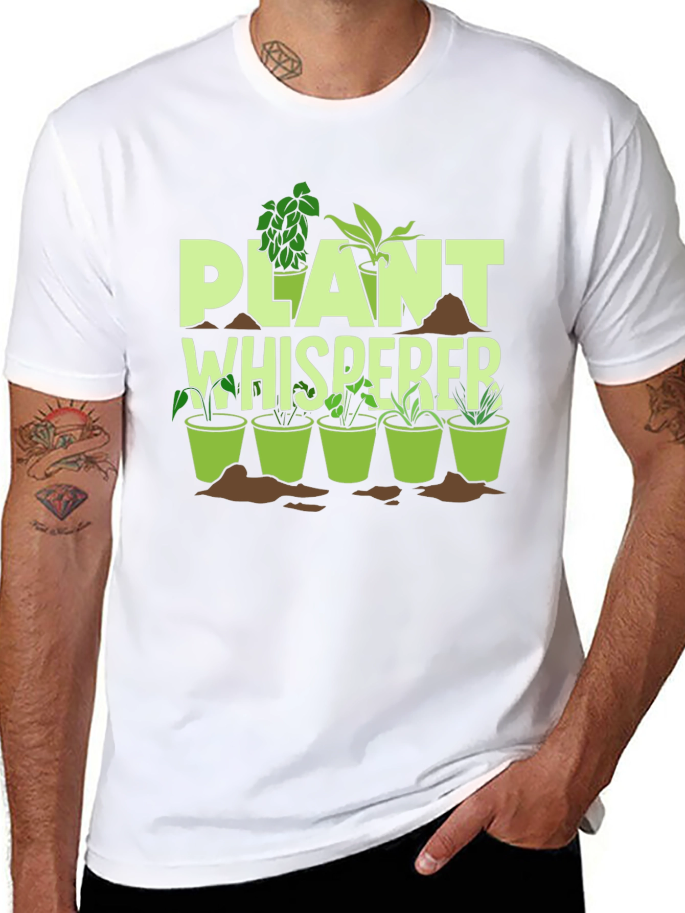 Plant Whisperer T-Shirt - Gardening Lover Tee