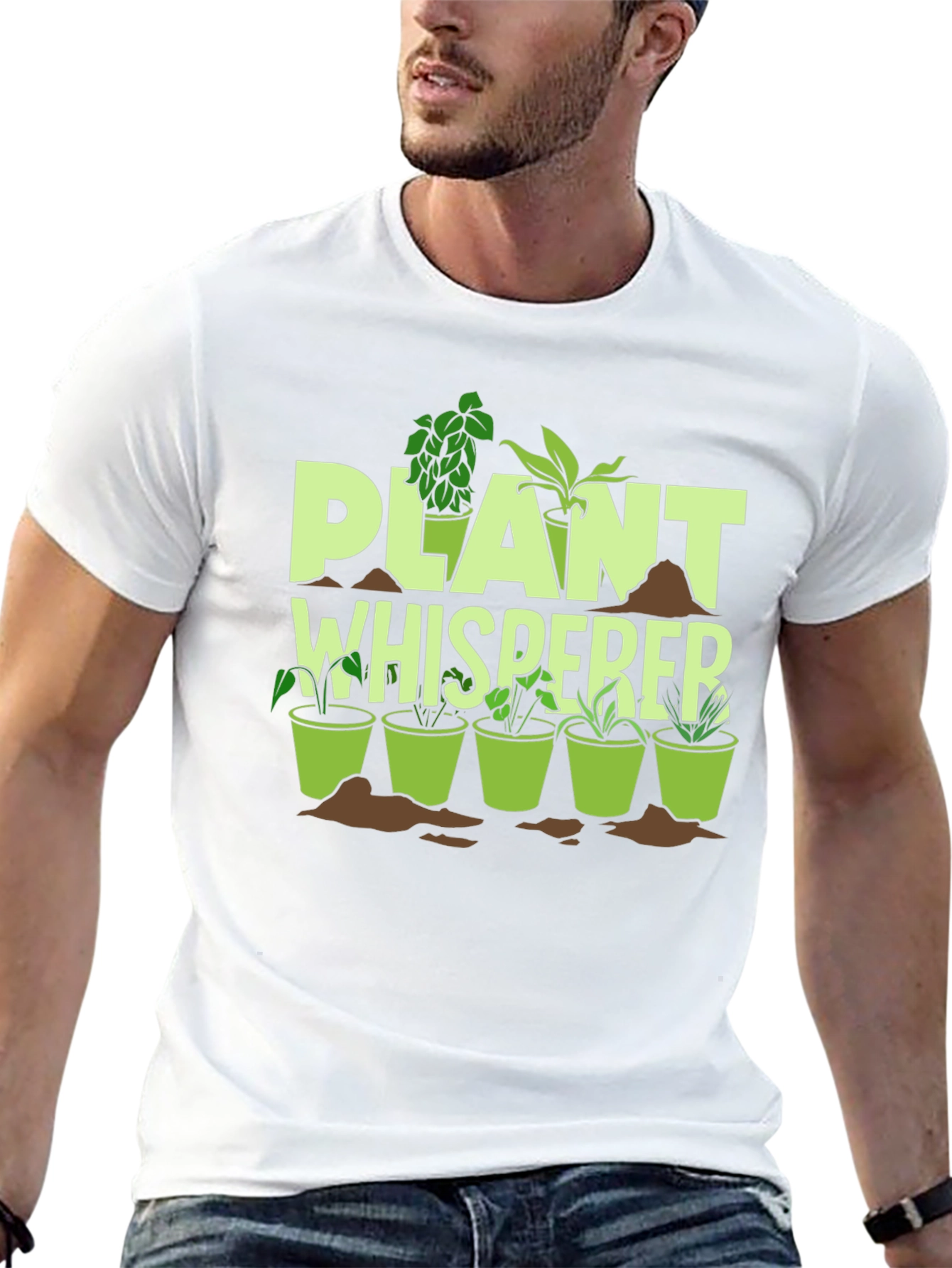 Plant Whisperer T-Shirt - Gardening Lover Tee