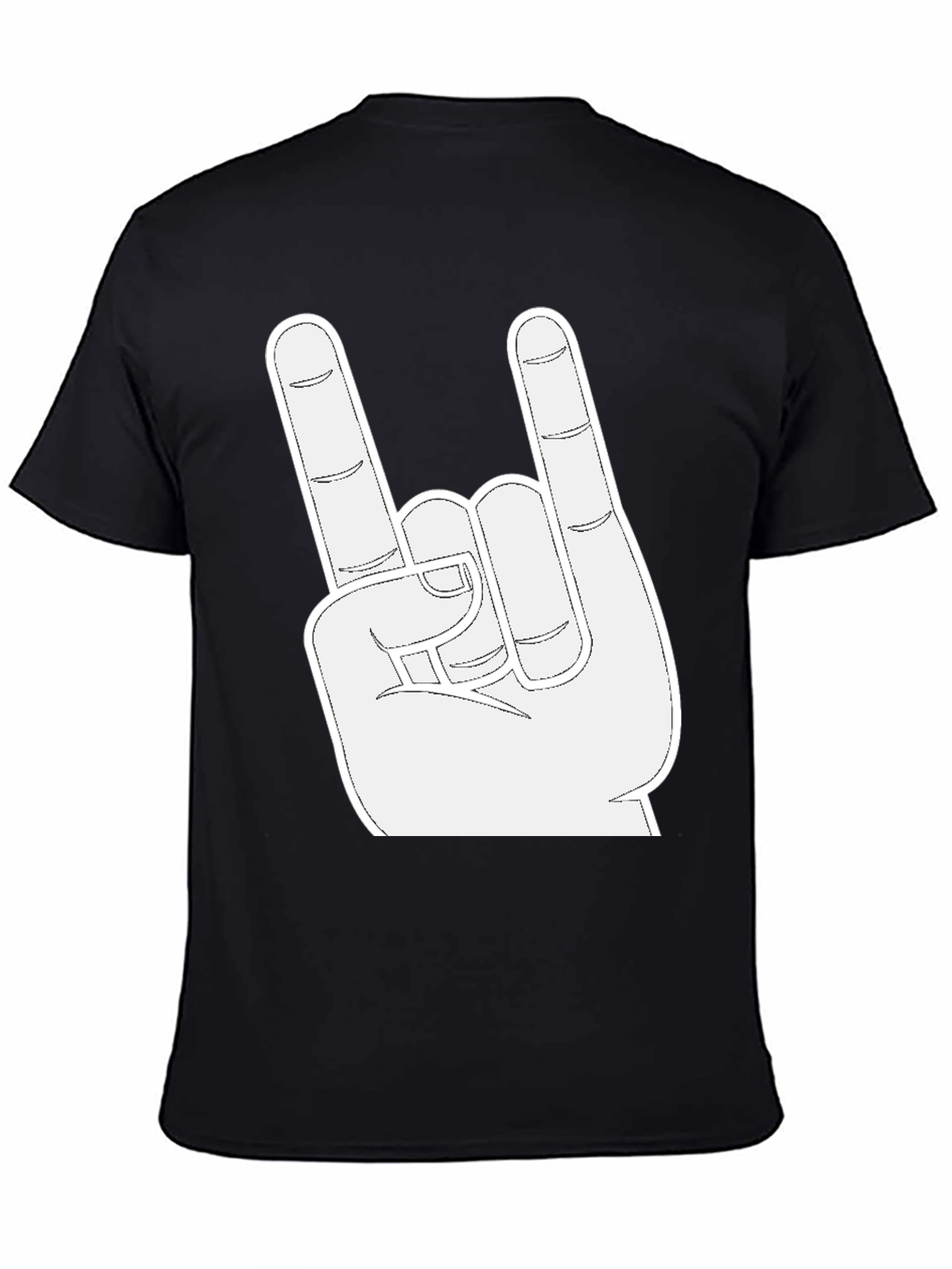 Rock On T-Shirt - Metal Hand Sign Graphic Tee