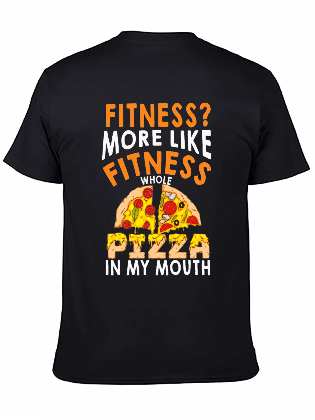 Pizza Fitness T-Shirt - Funny Foodie Tee