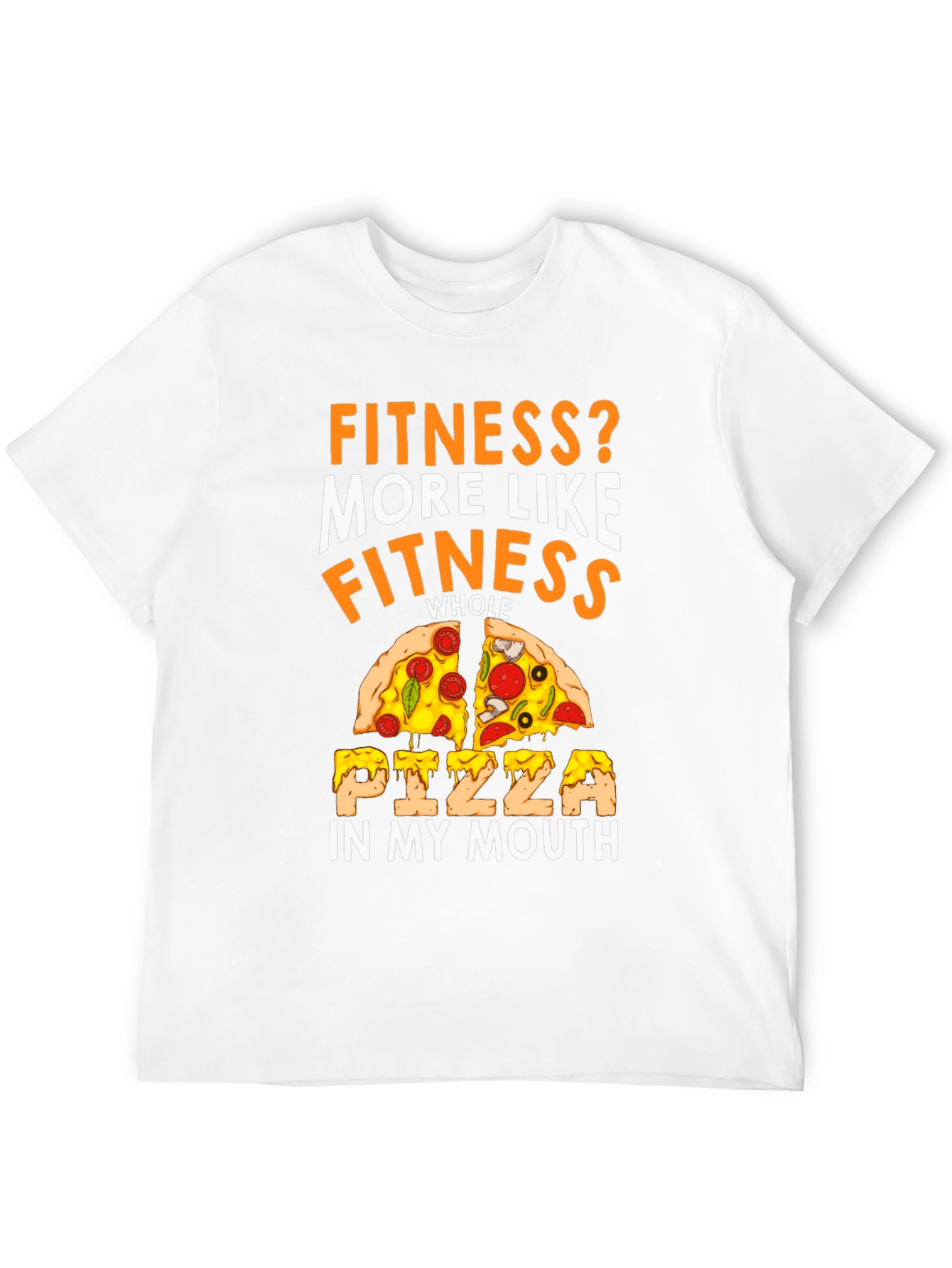 Pizza Fitness T-Shirt - Funny Foodie Tee