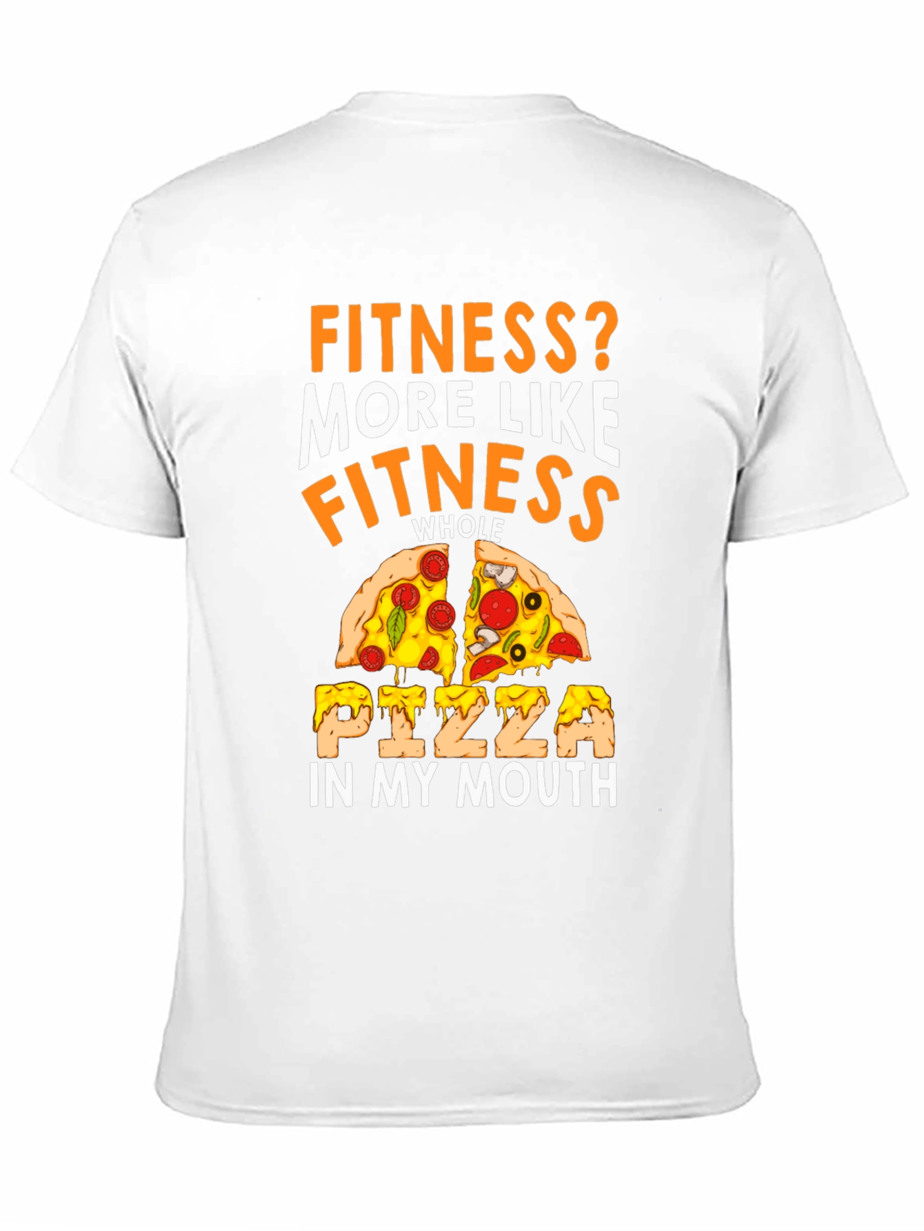 Pizza Fitness T-Shirt - Funny Foodie Tee