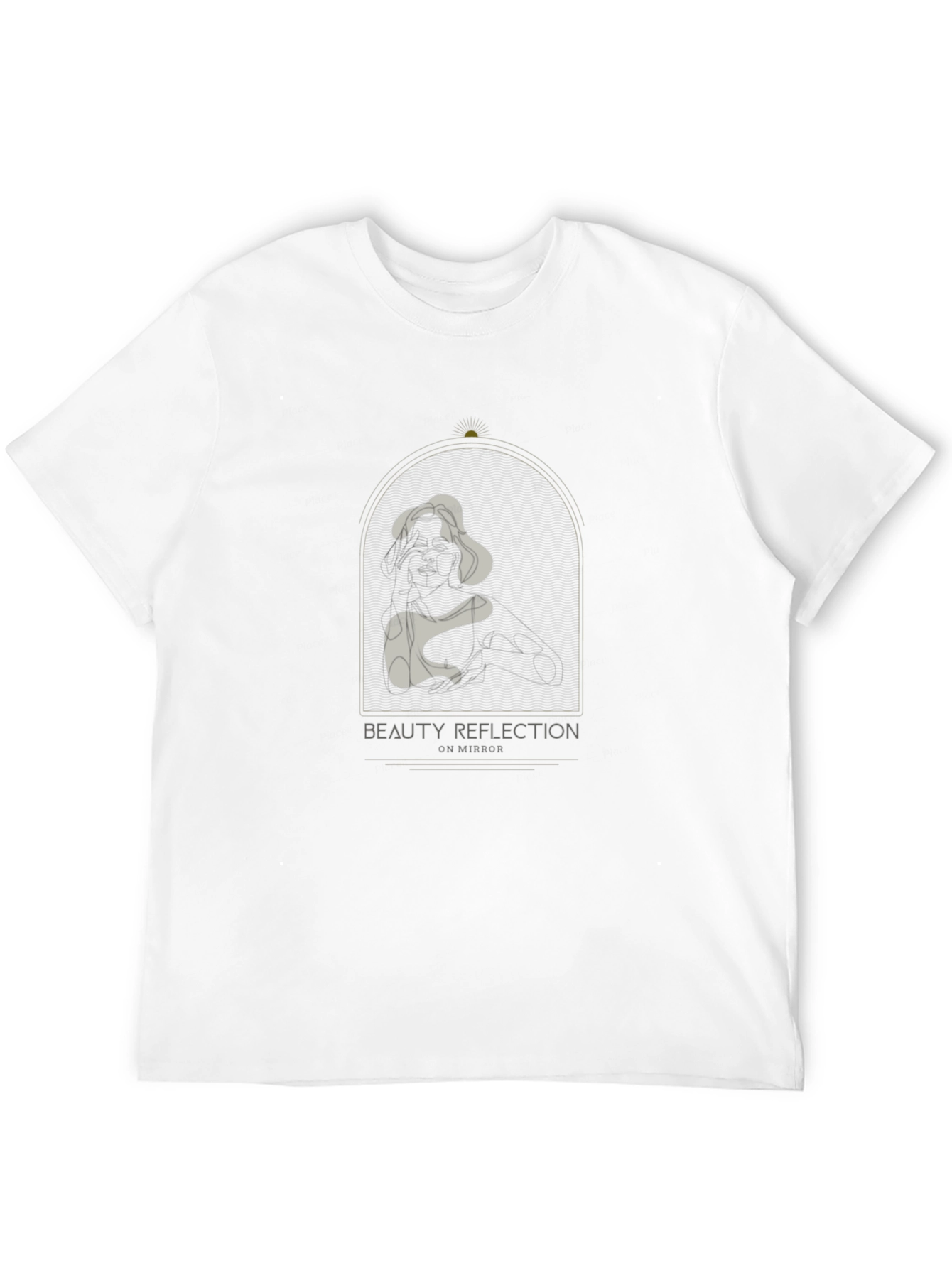 Abstract Beauty Reflection Graphic Tee