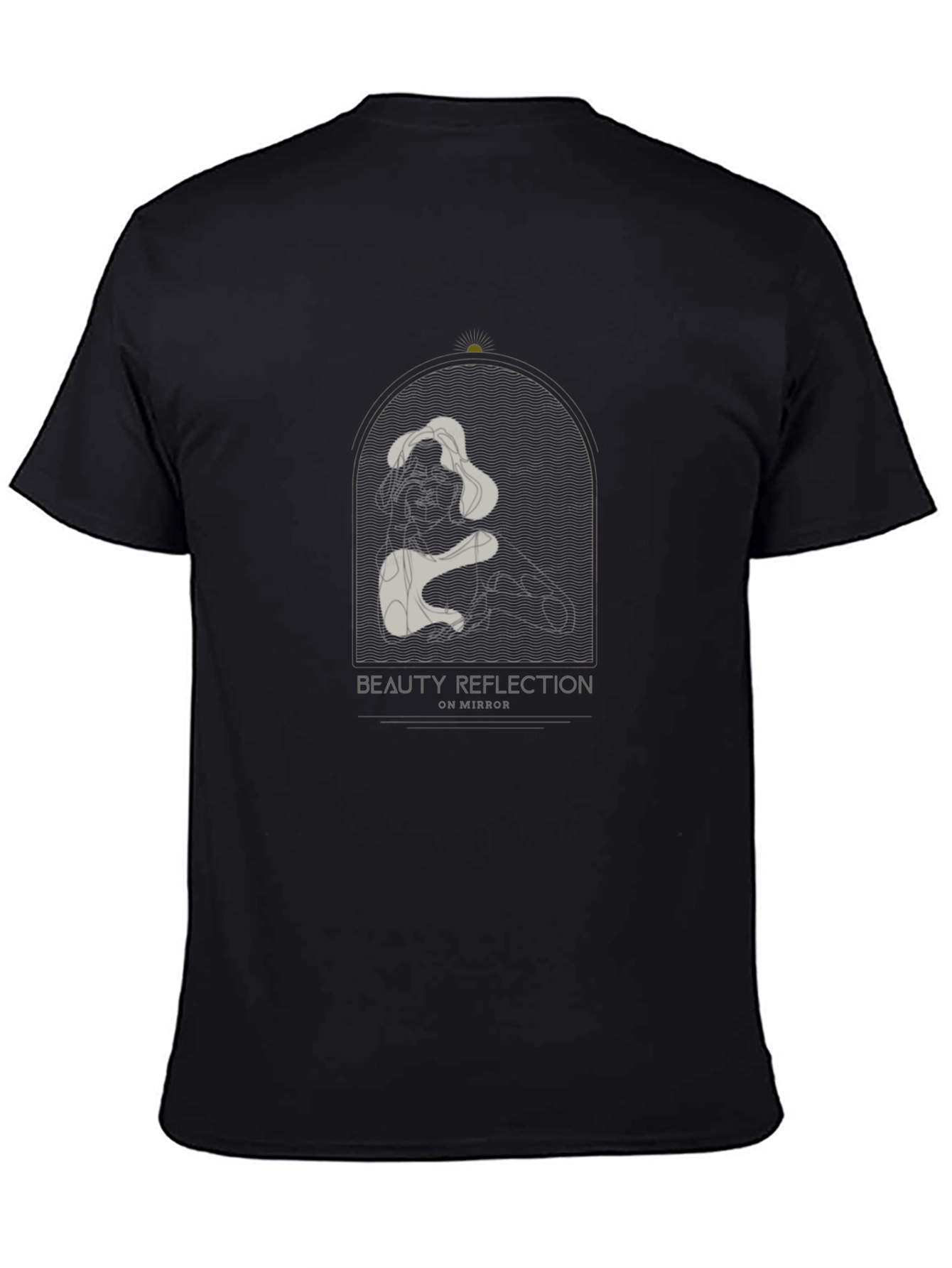 Abstract Beauty Reflection Graphic Tee