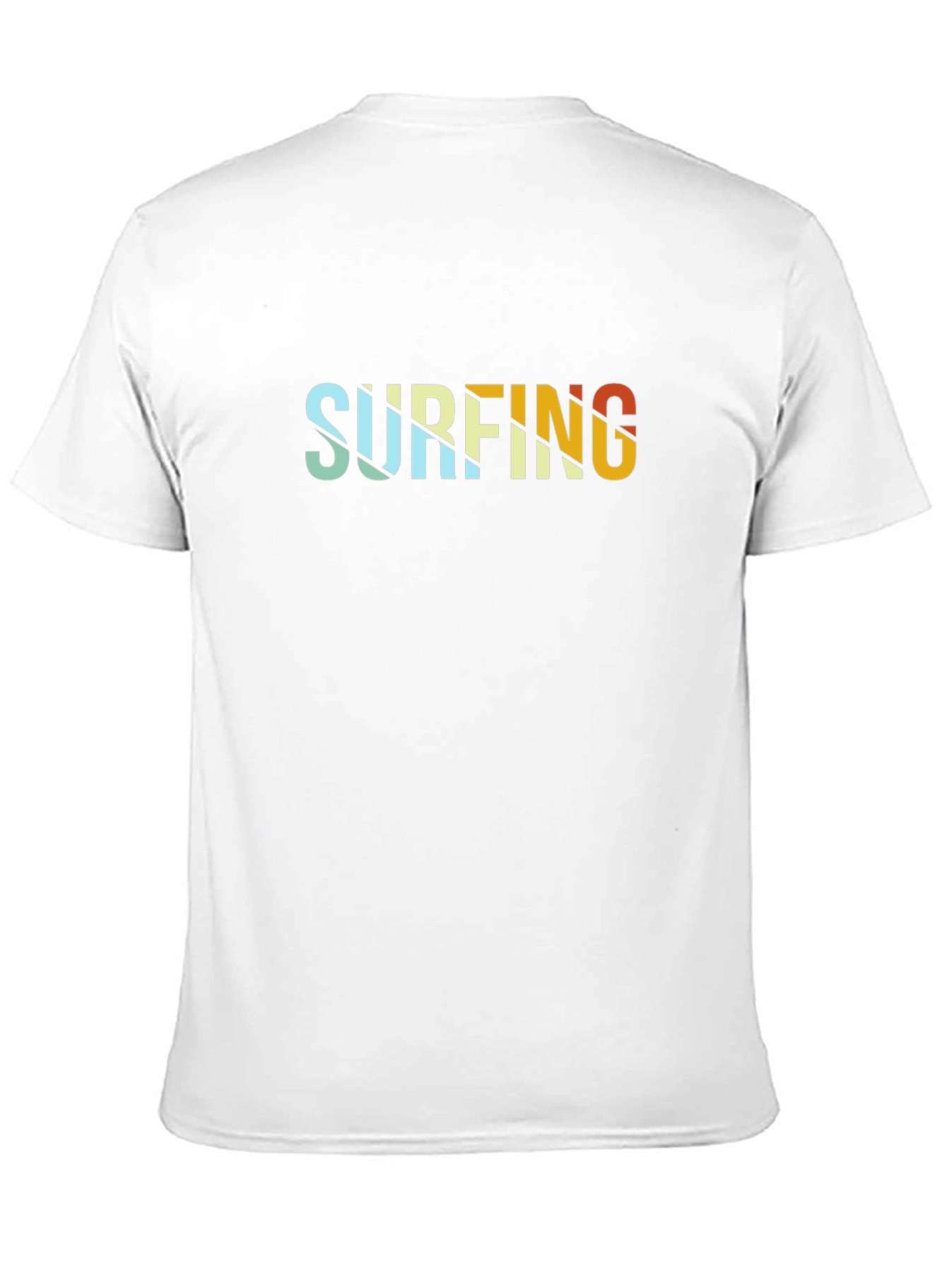 Retro Surfing Graphic Black Tee