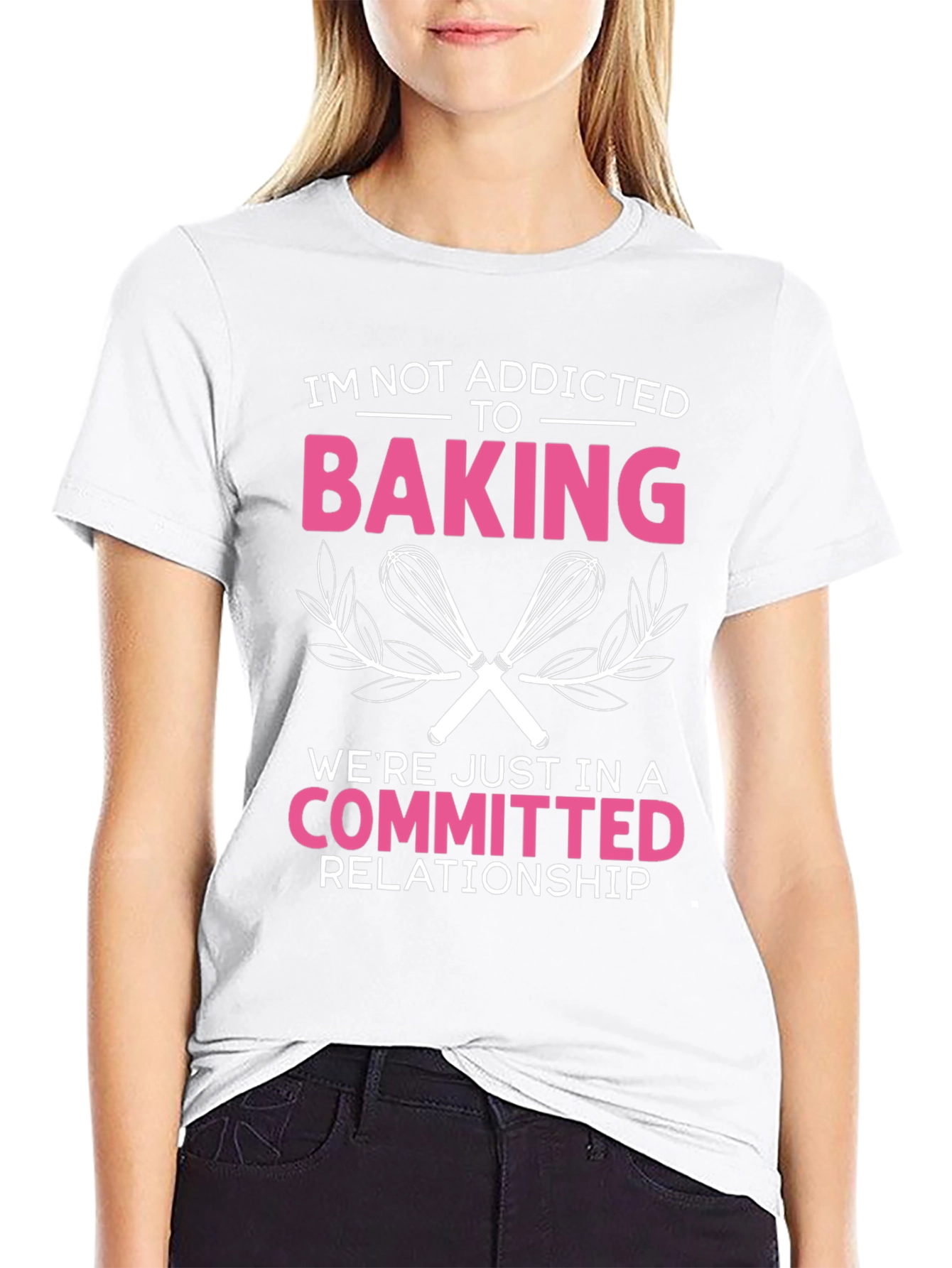 Baking Lover T-Shirt - Committed Relationship Funny Tee