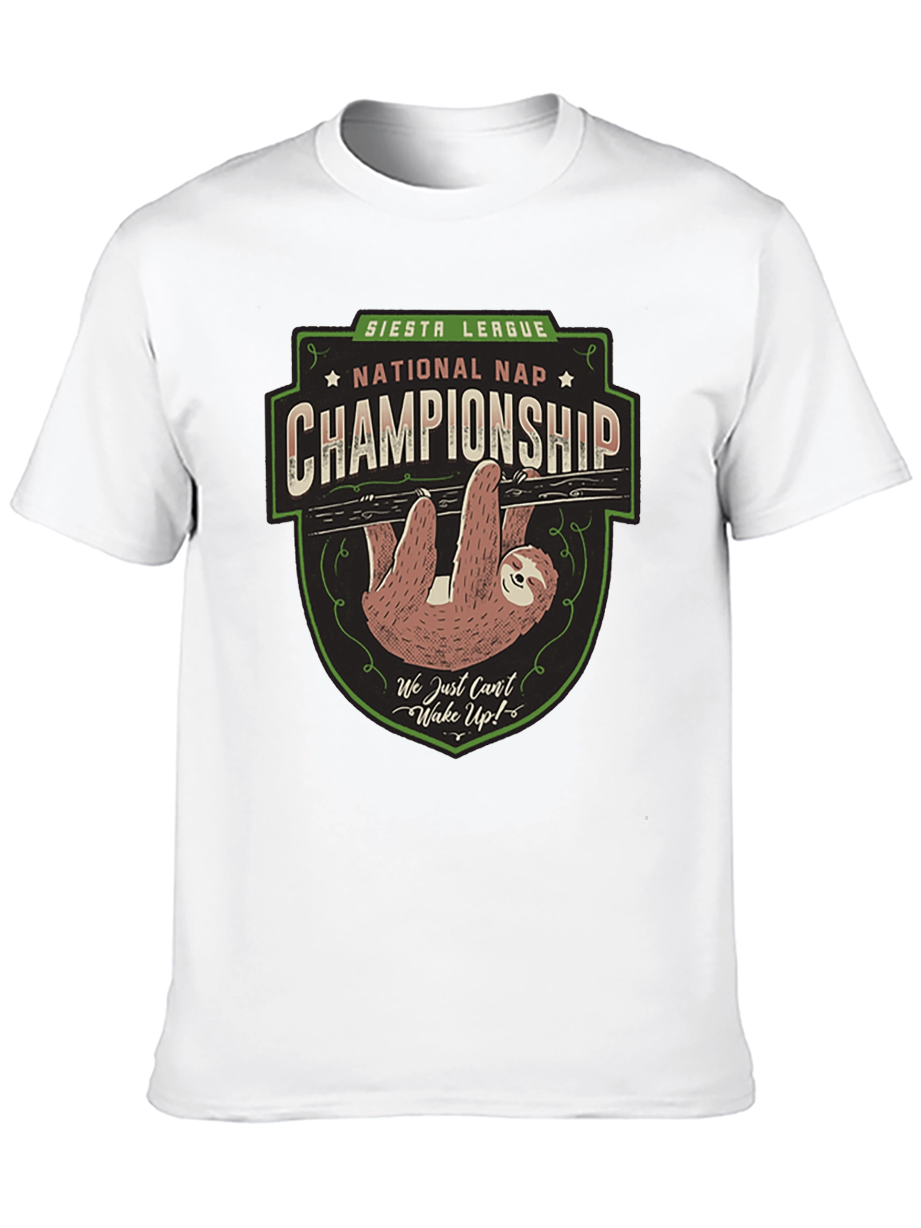 Siesta League National Nap Championship T-Shirt