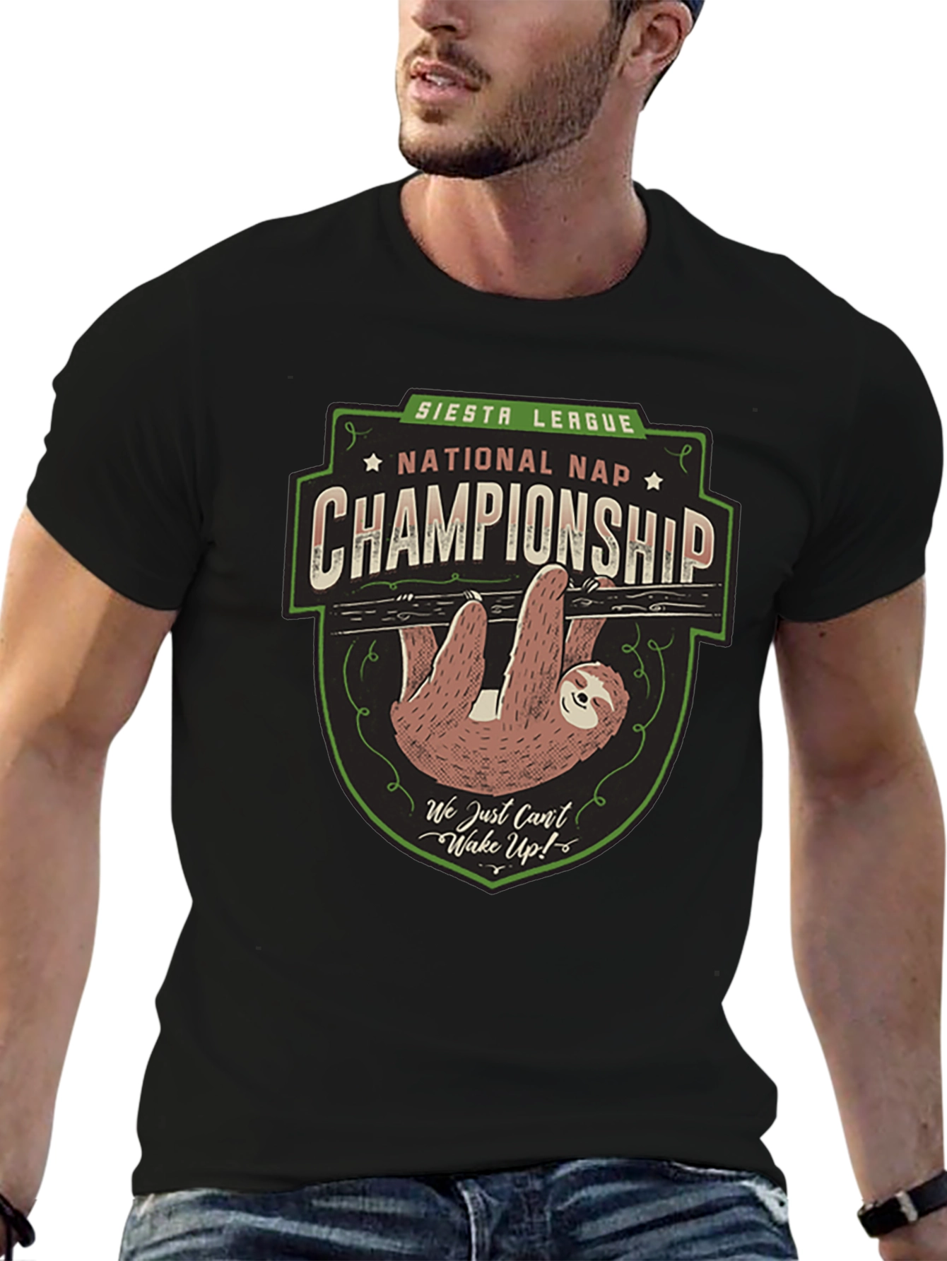 Siesta League National Nap Championship T-Shirt