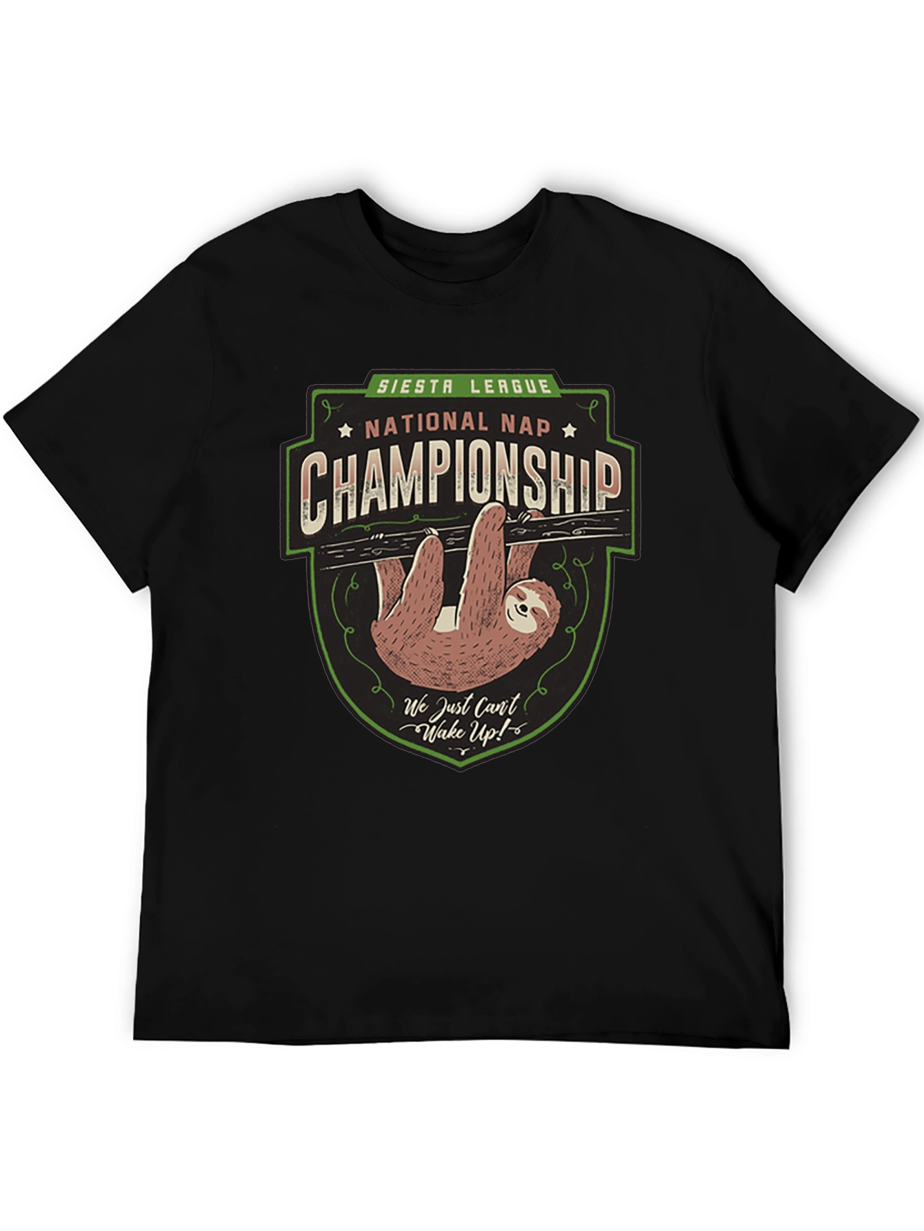 Siesta League National Nap Championship T-Shirt