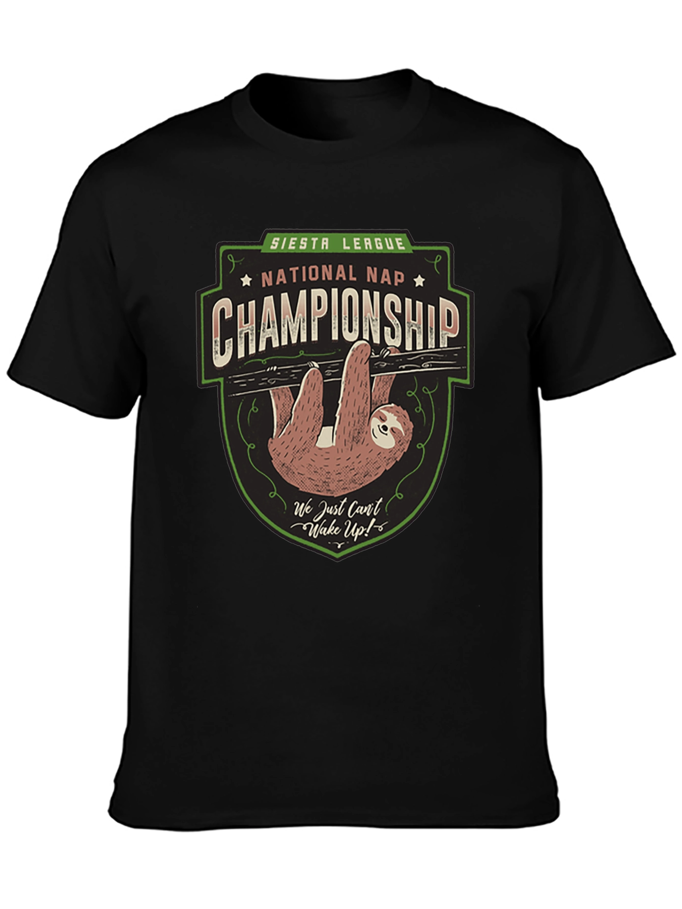 Siesta League National Nap Championship T-Shirt