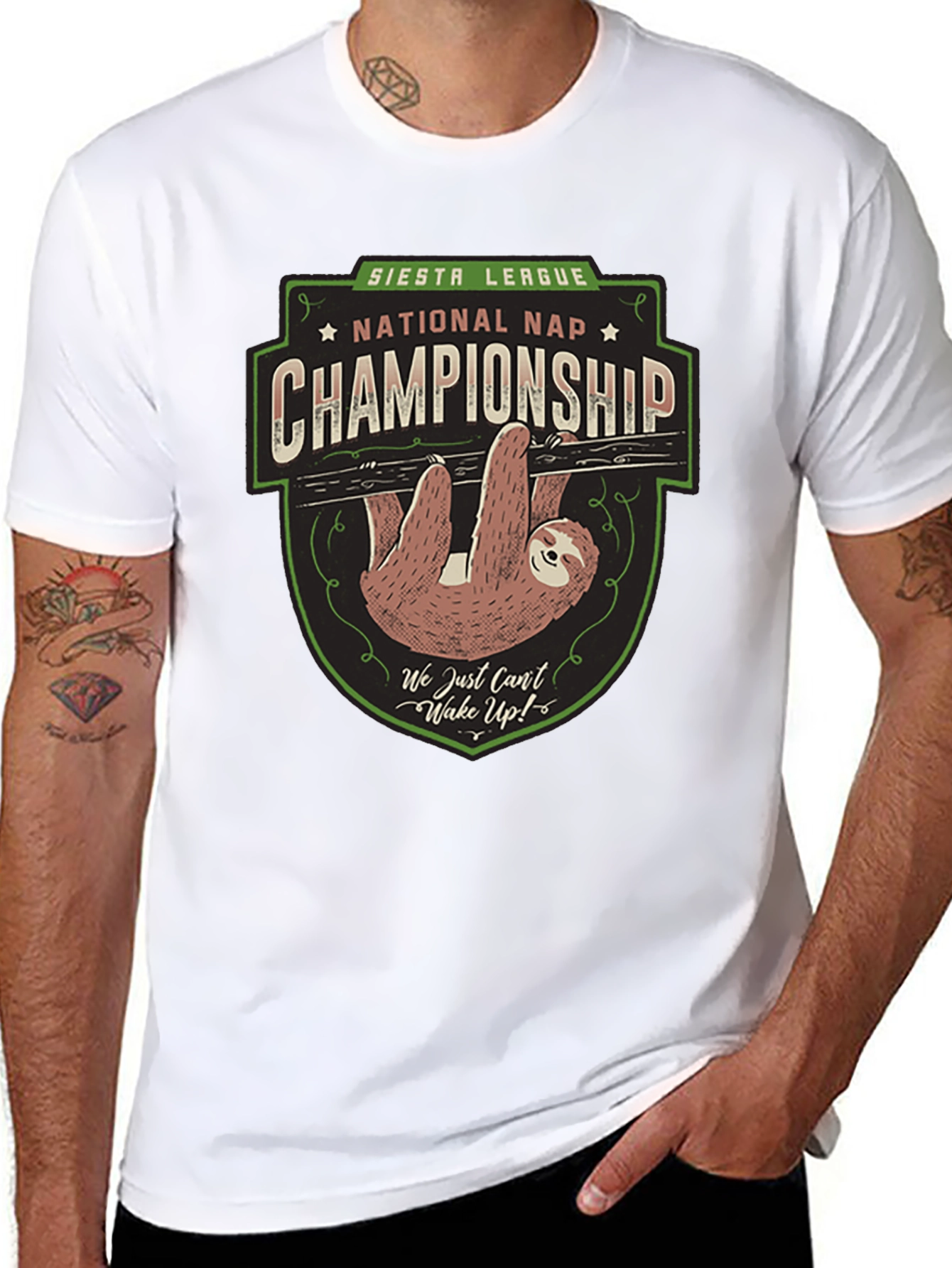 Siesta League National Nap Championship T-Shirt