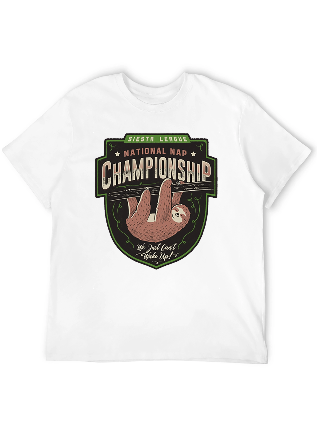 Siesta League National Nap Championship T-Shirt