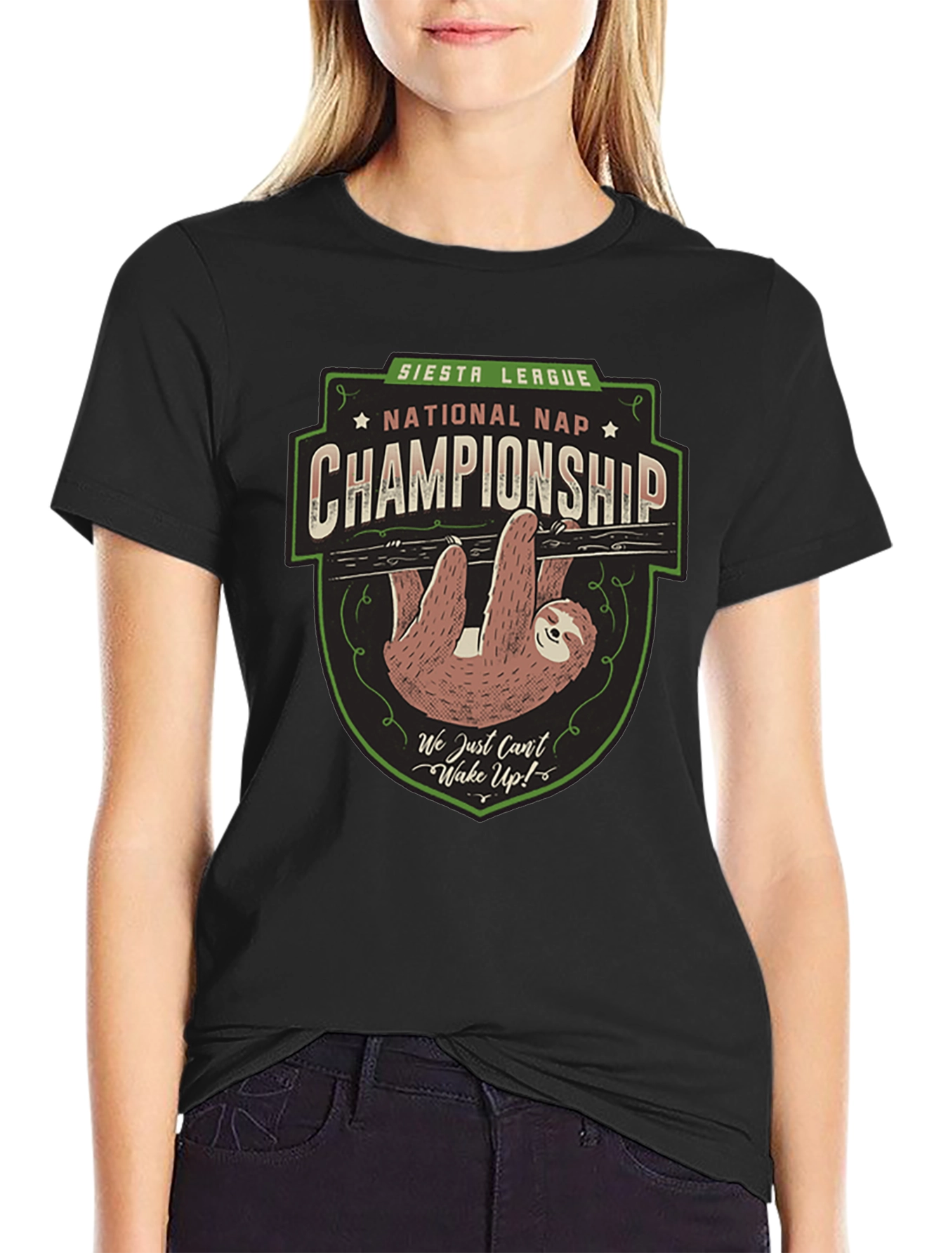 Siesta League National Nap Championship T-Shirt