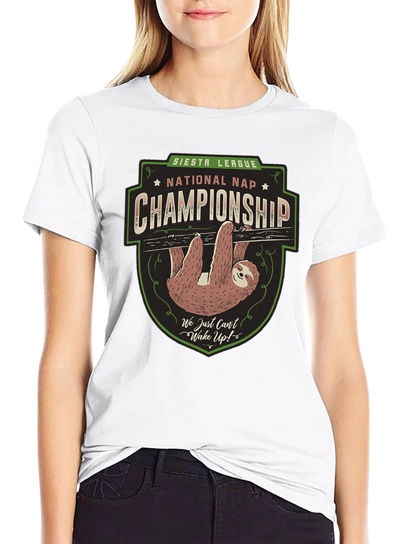 Siesta League National Nap Championship T-Shirt