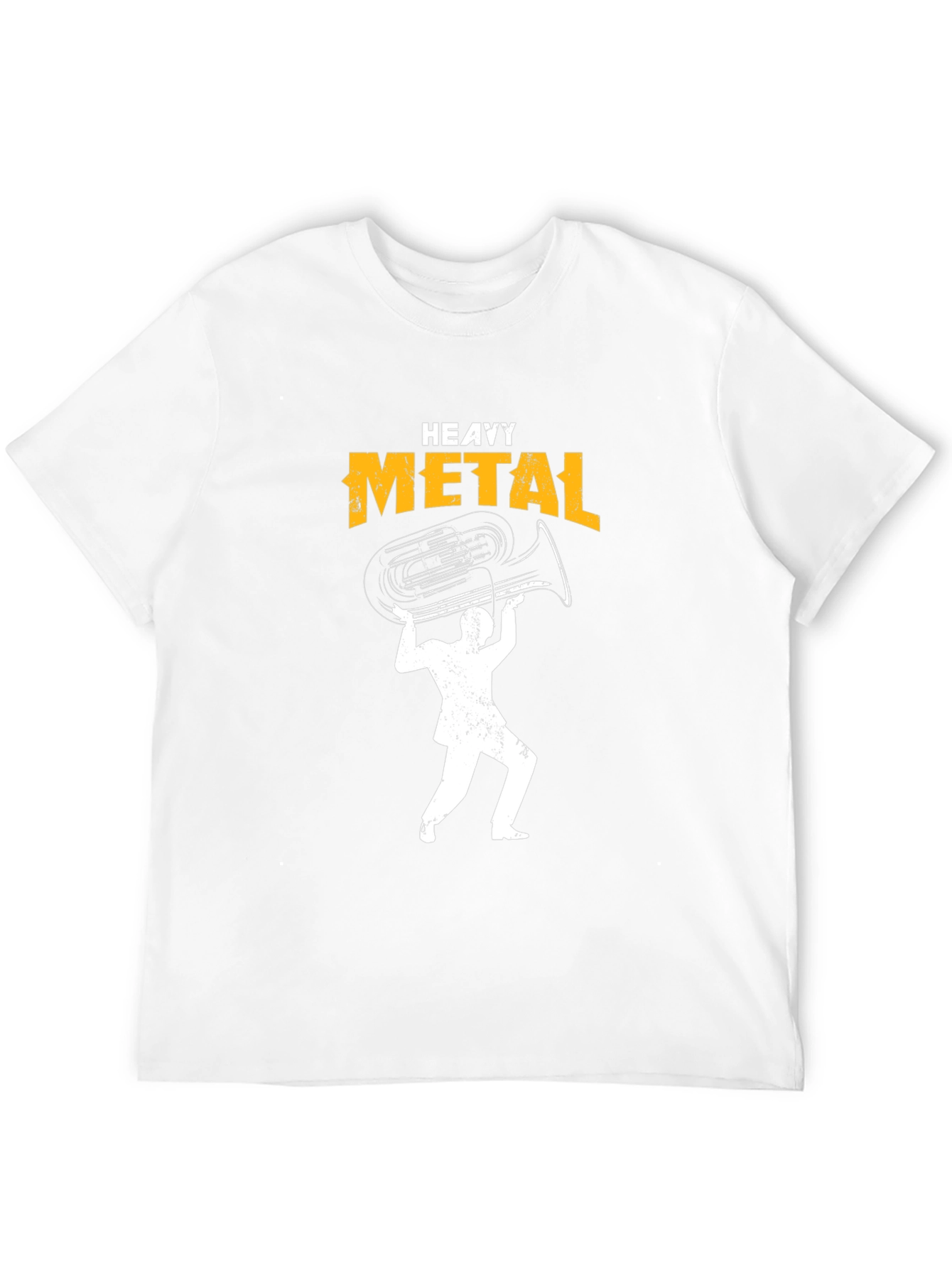 Heavy Metal Tuba Black Graphic Tee