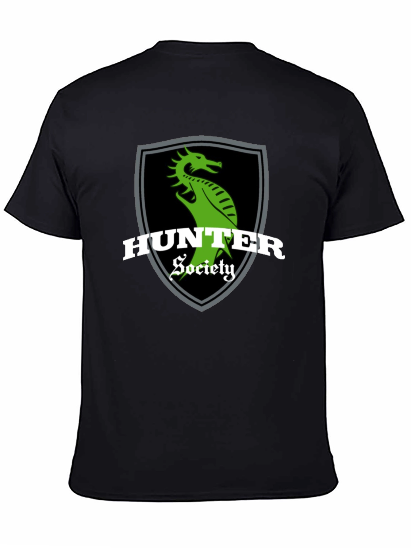 Hunter Society Dragon Graphic Black T-Shirt