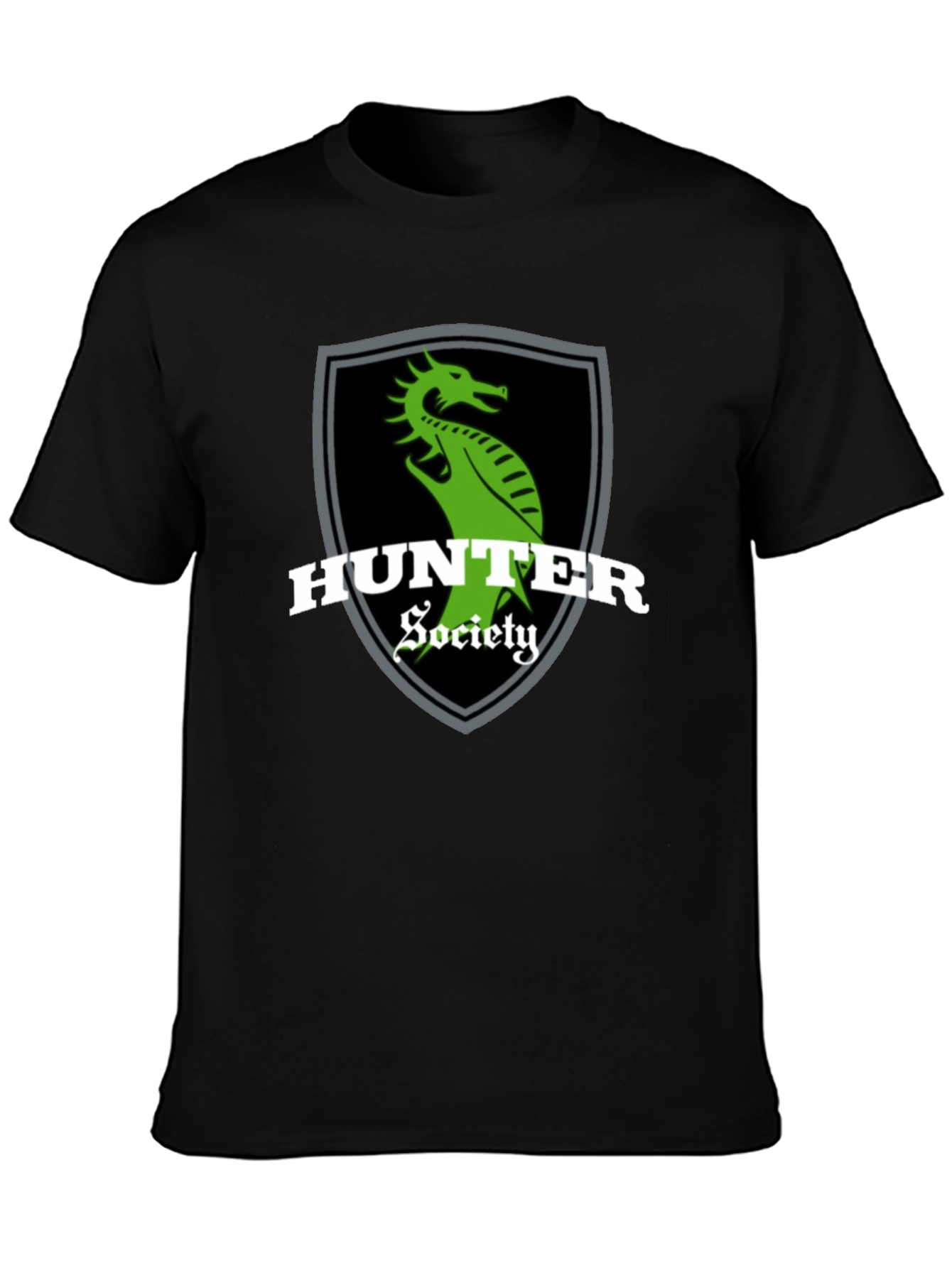 Hunter Society Dragon Graphic Black T-Shirt