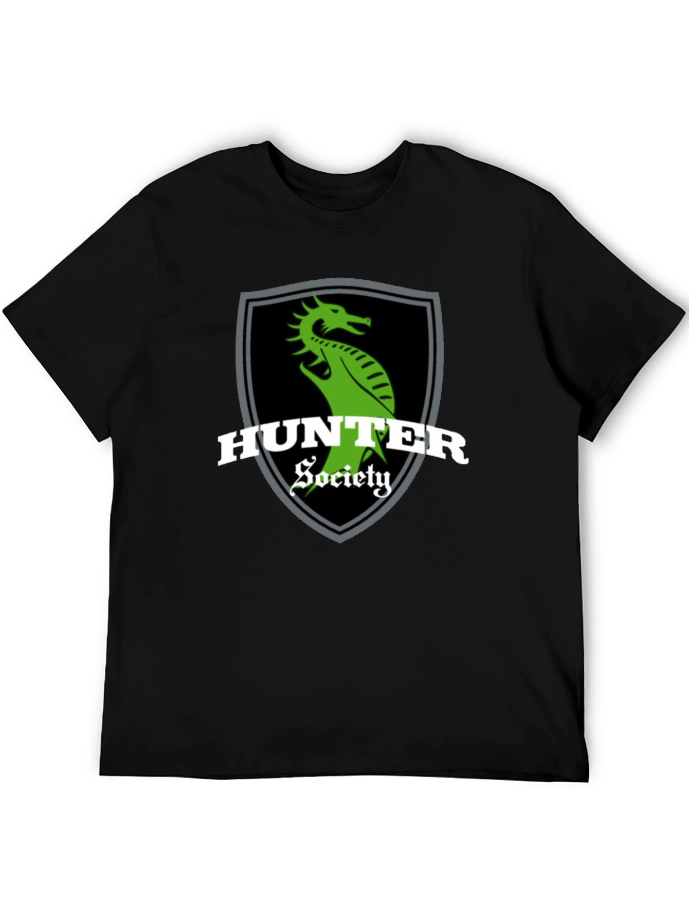 Hunter Society Dragon Graphic Black T-Shirt