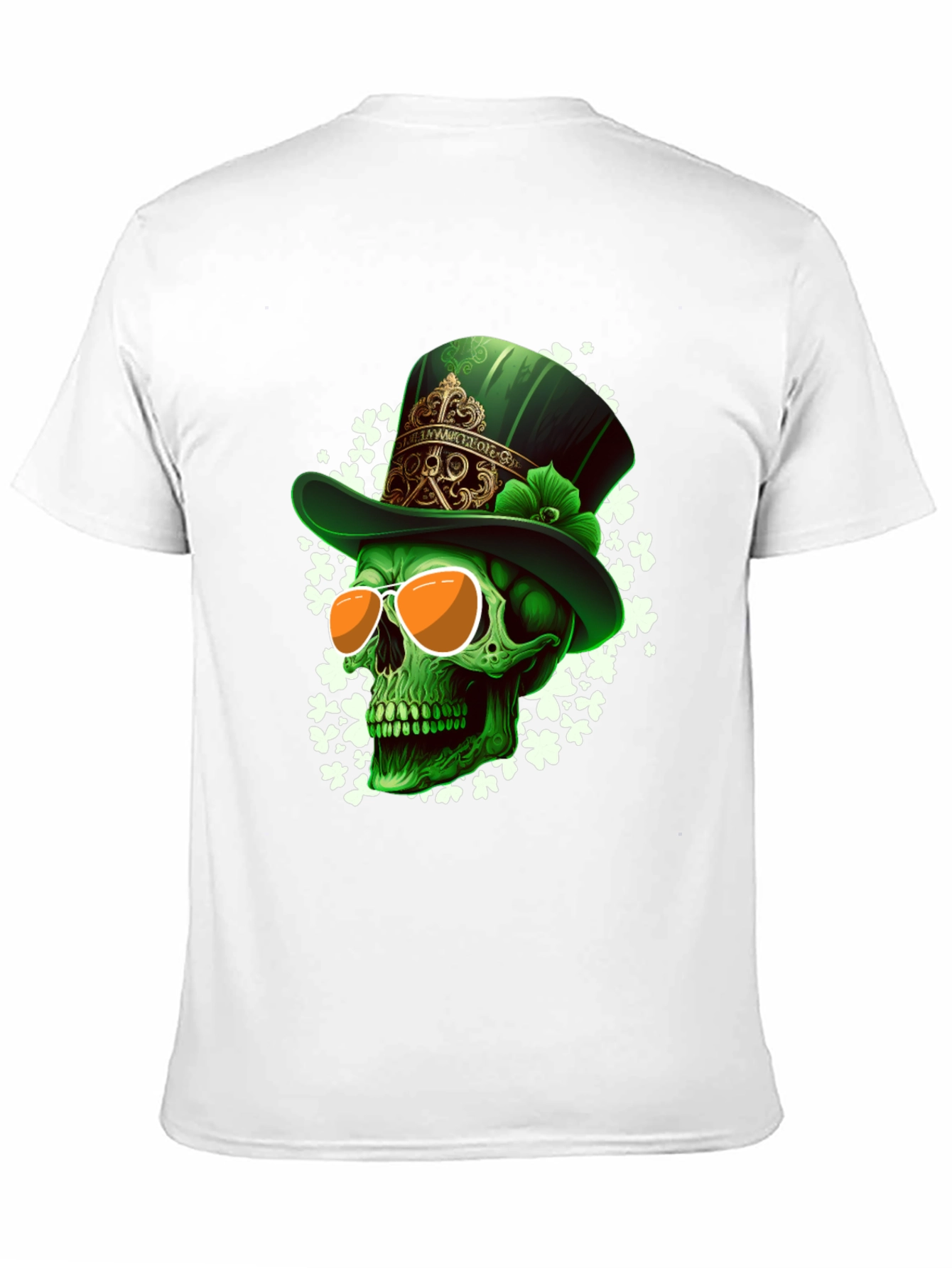 St. Patricks Day Skull T-Shirt