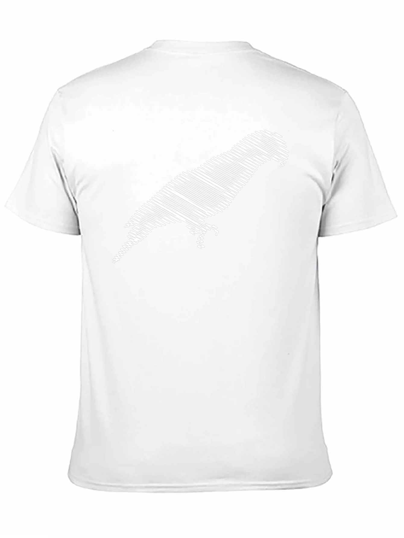 Stylish Parrot Graphic Tee - Black Cotton Comfort