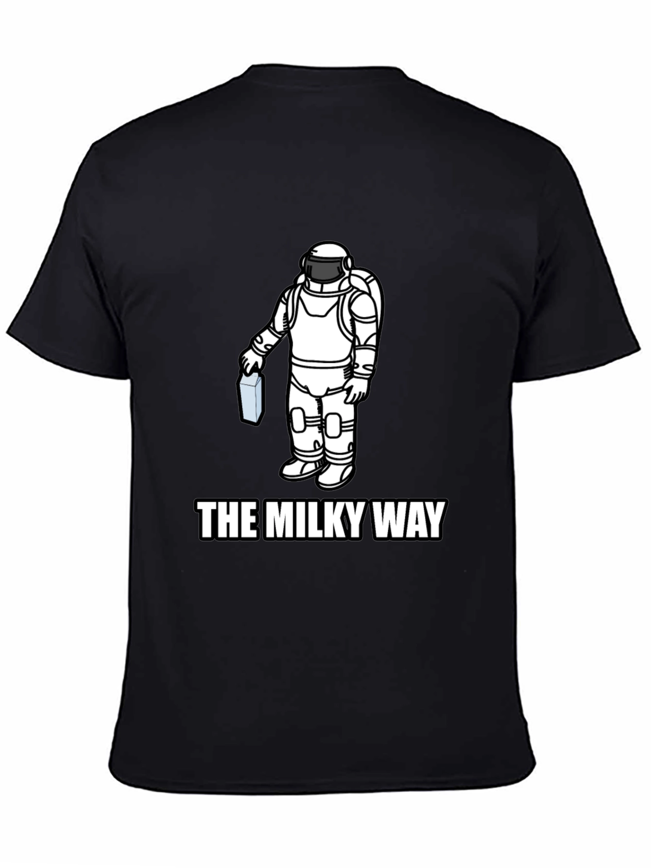 The Milky Way Astronaut Graphic T-Shirt