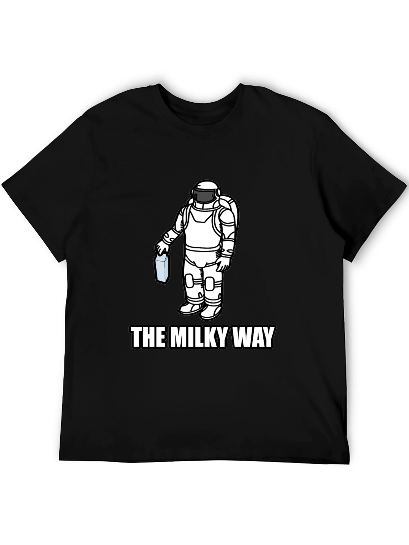 The Milky Way Astronaut Graphic T-Shirt