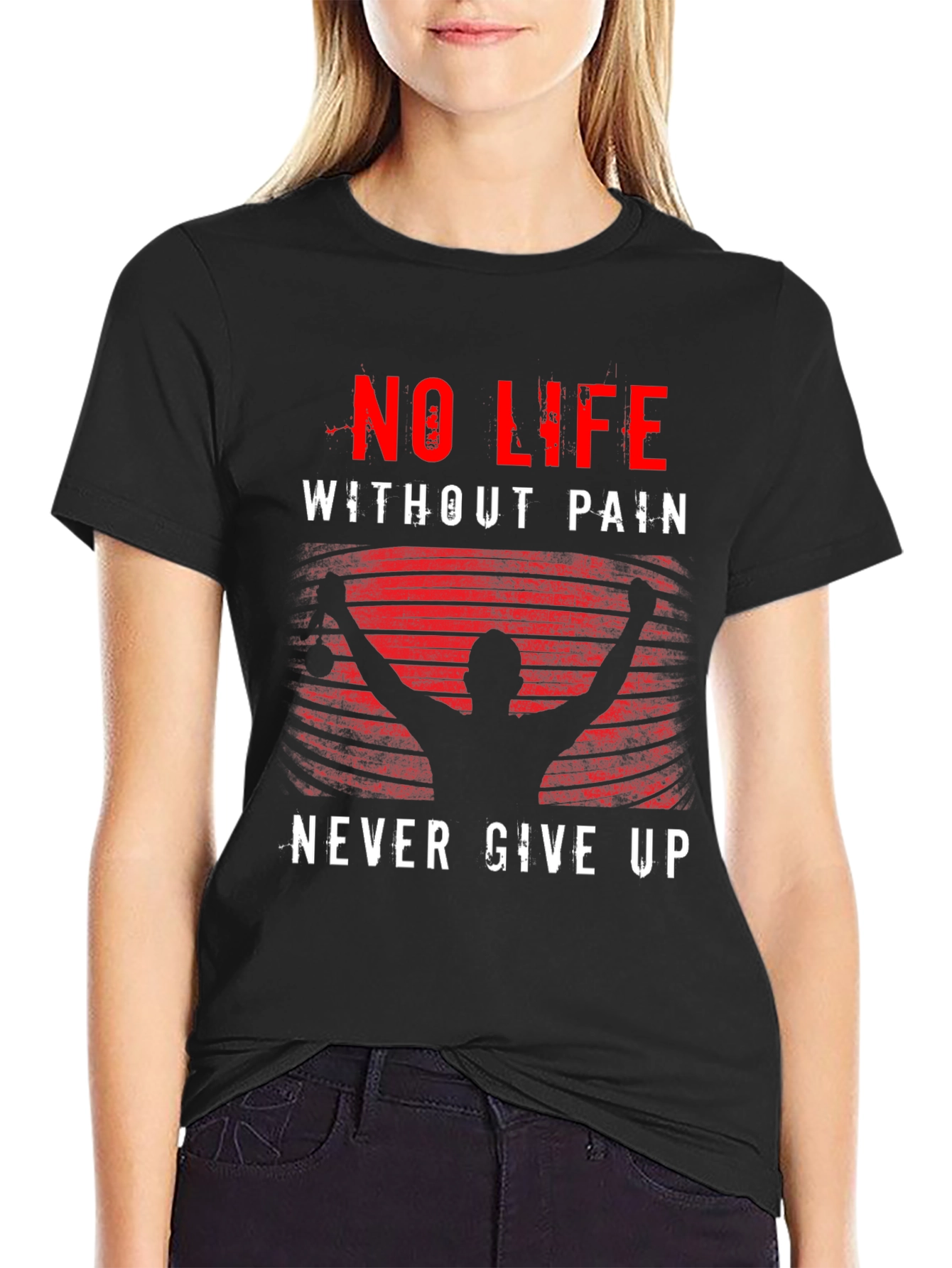 No Life Without Pain Graphic Tee