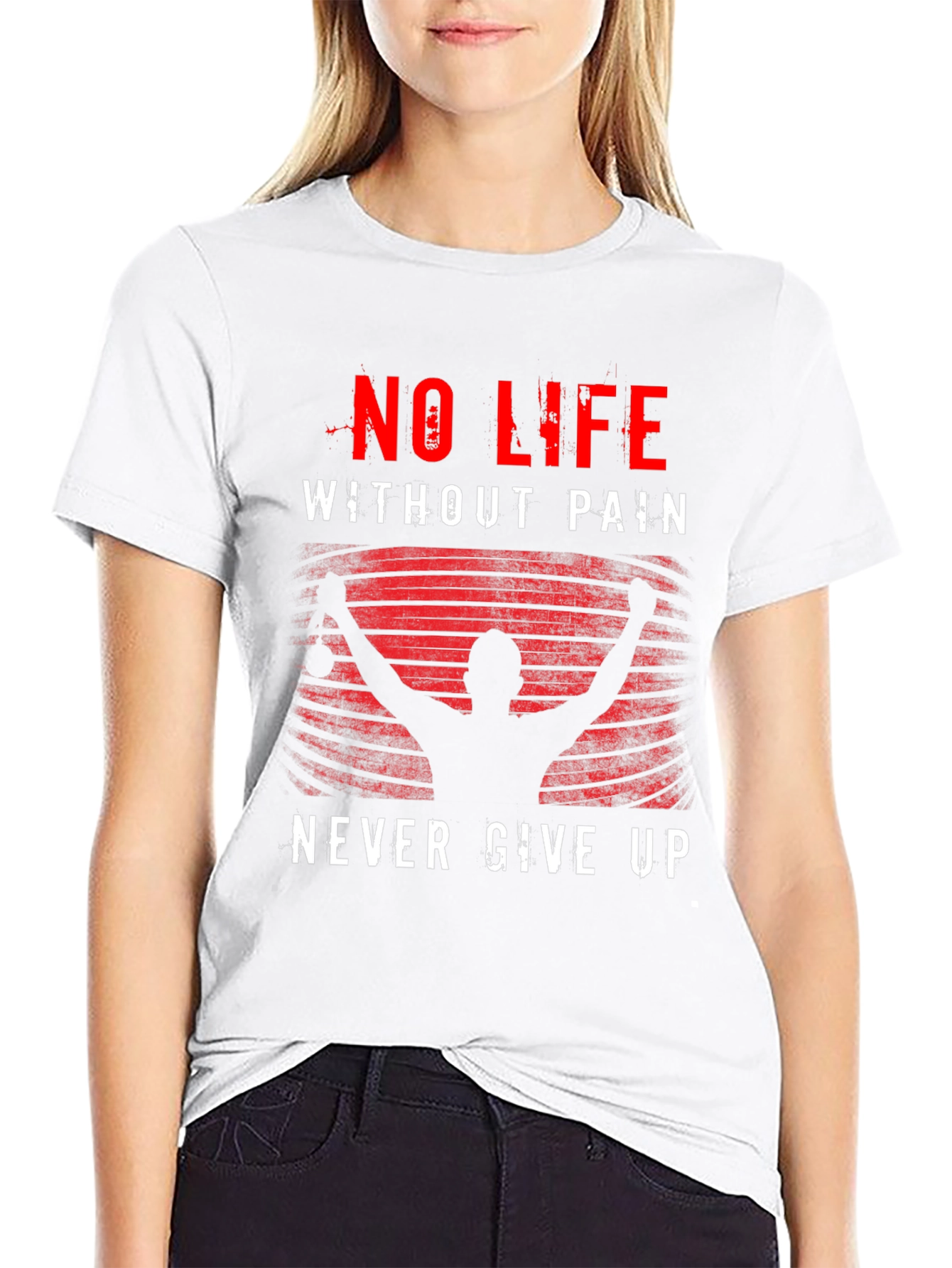 No Life Without Pain Graphic Tee