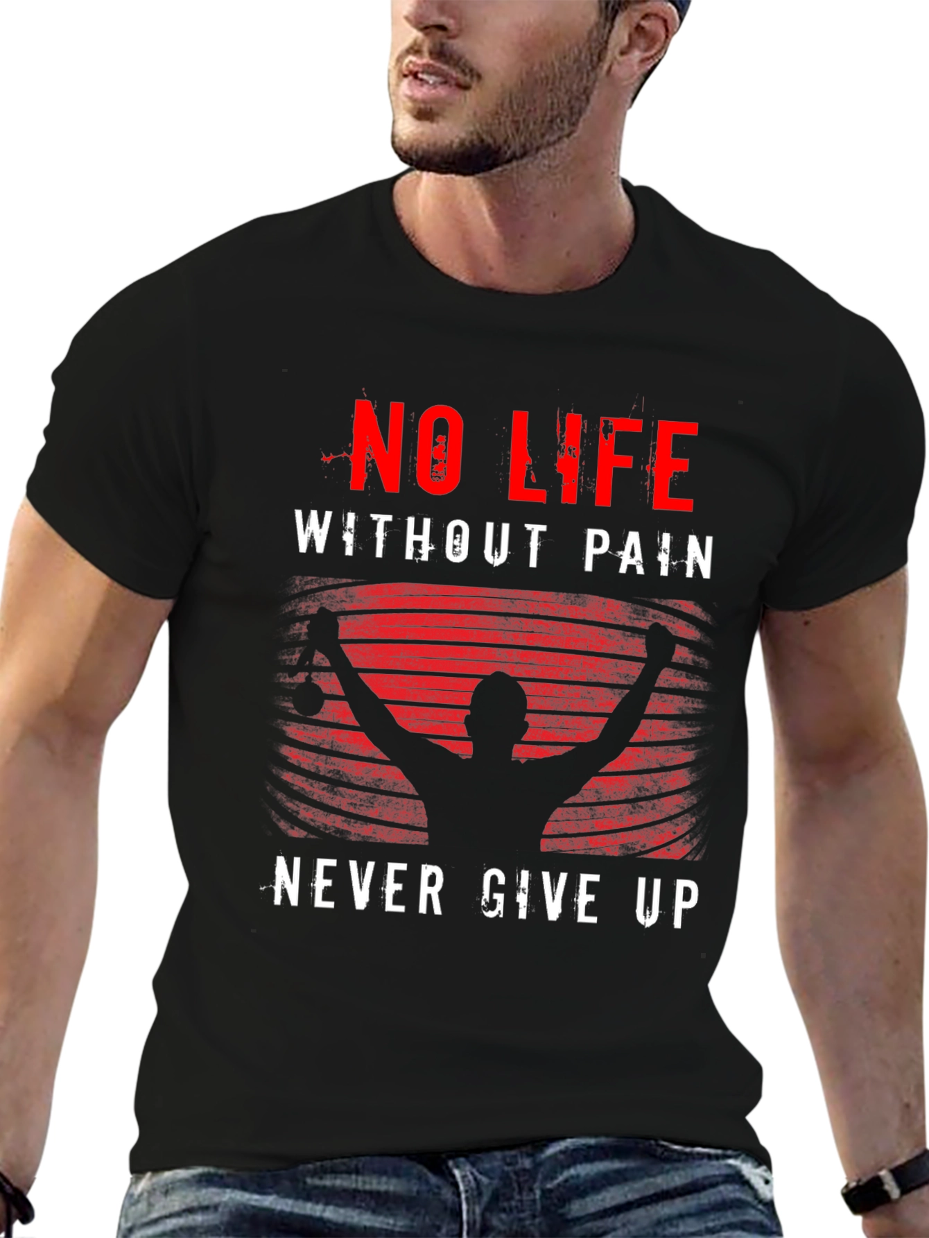 No Life Without Pain Graphic Tee