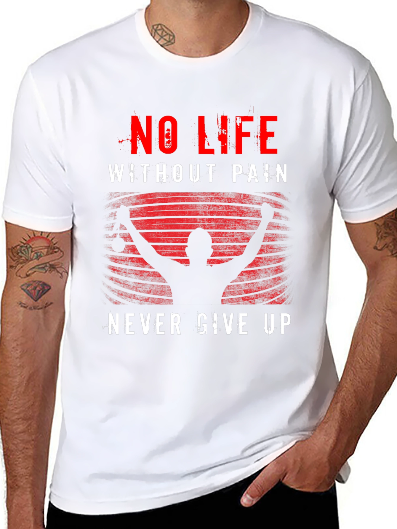 No Life Without Pain Graphic Tee