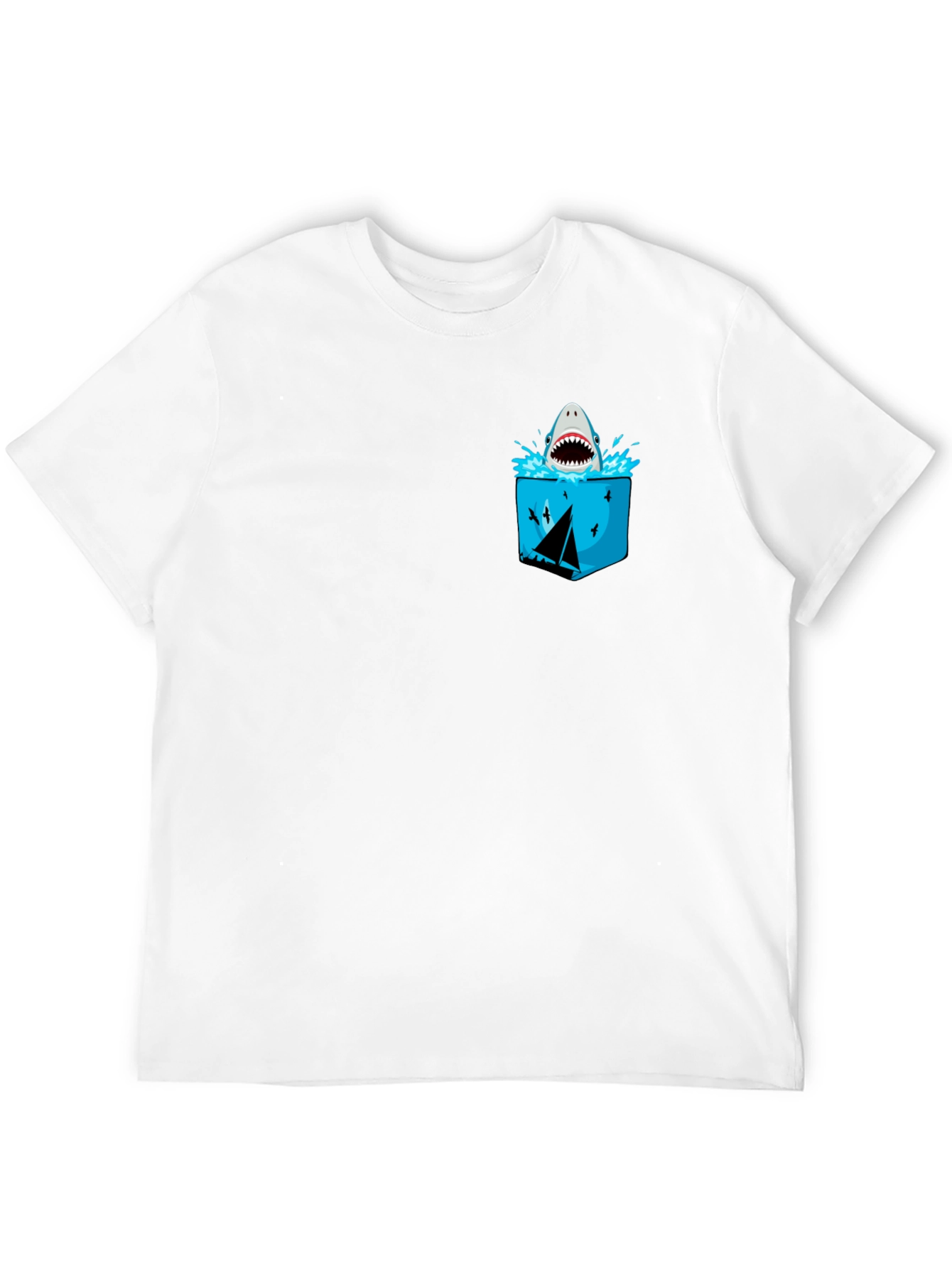 Shark Pocket Graphic Tee