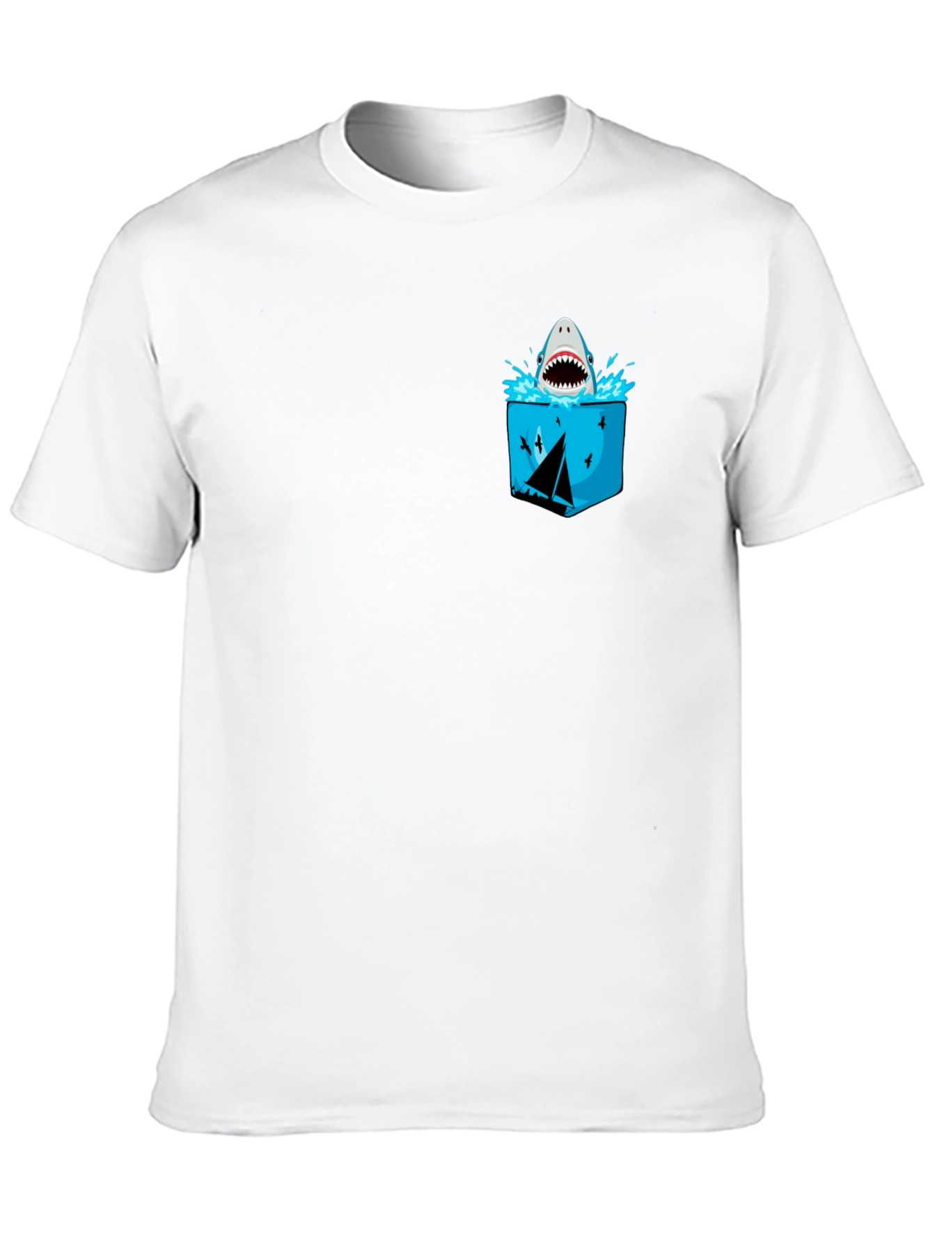 Shark Pocket Graphic Tee