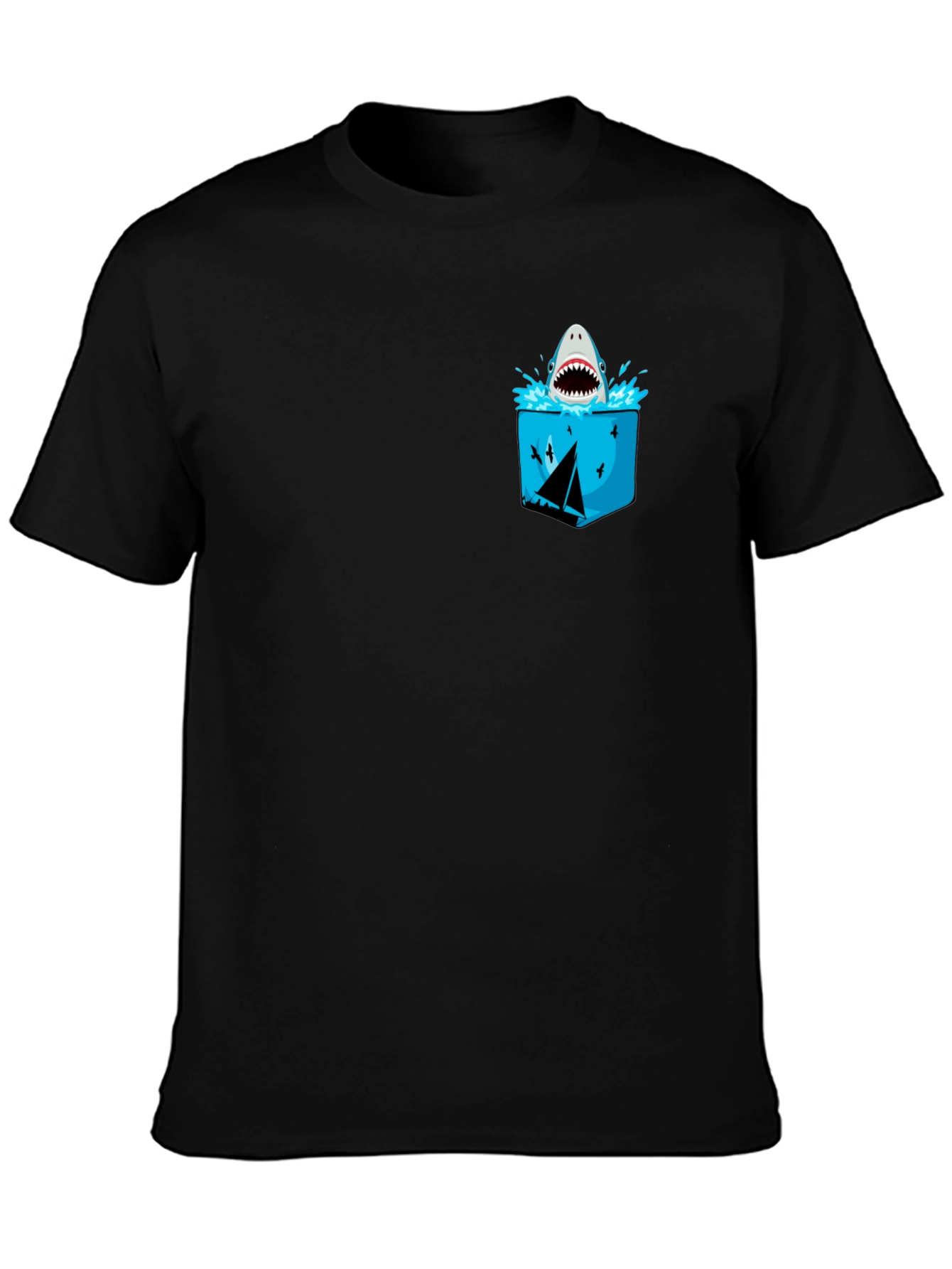 Shark Pocket Graphic Tee