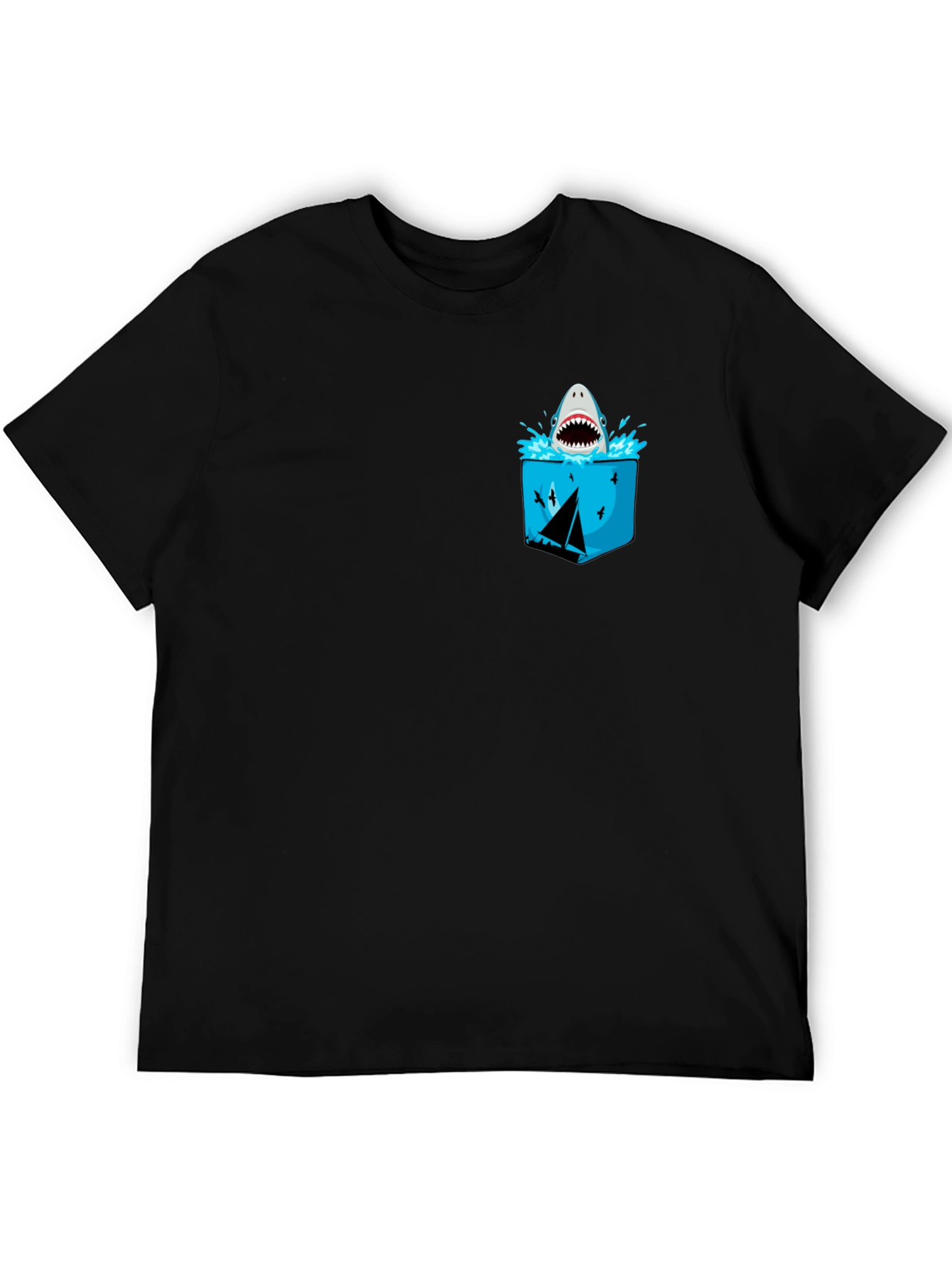 Shark Pocket Graphic Tee