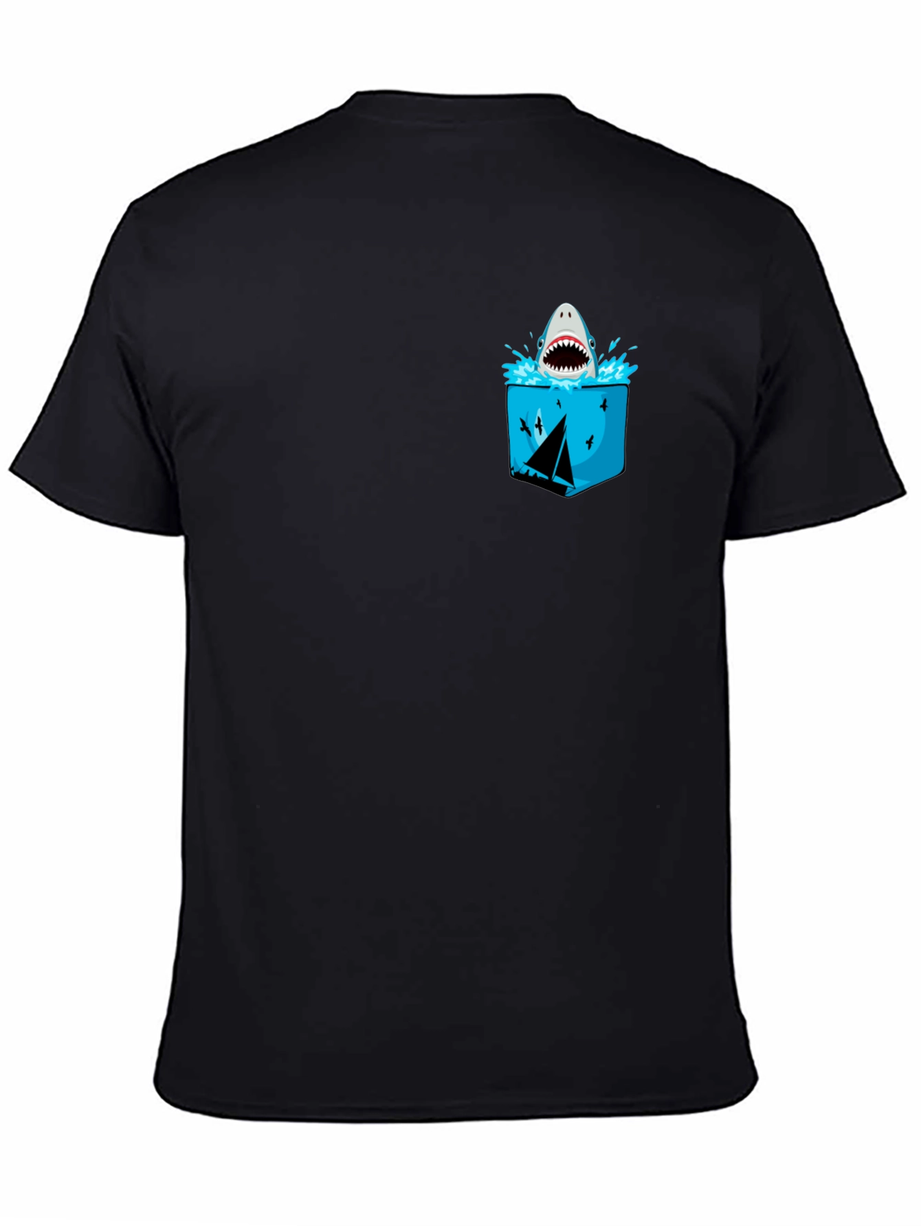 Shark Pocket Graphic Tee