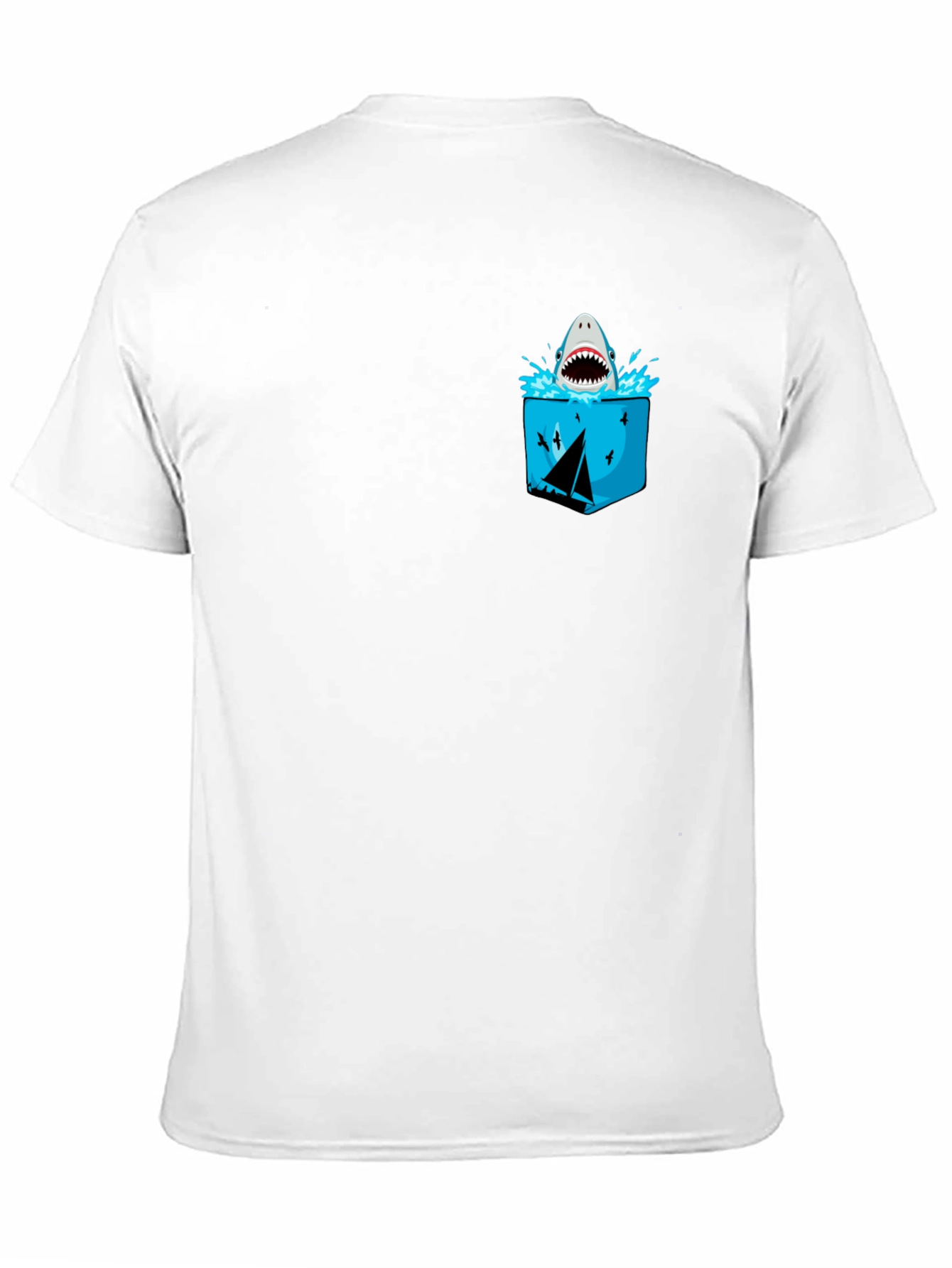 Shark Pocket Graphic Tee