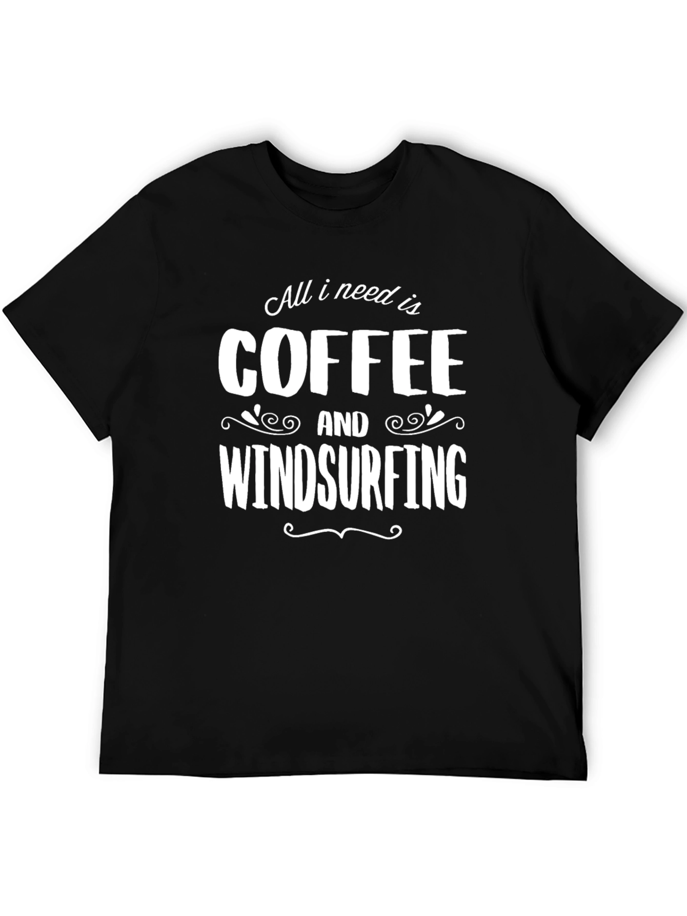 Coffee & Windsurfing Graphic Tee