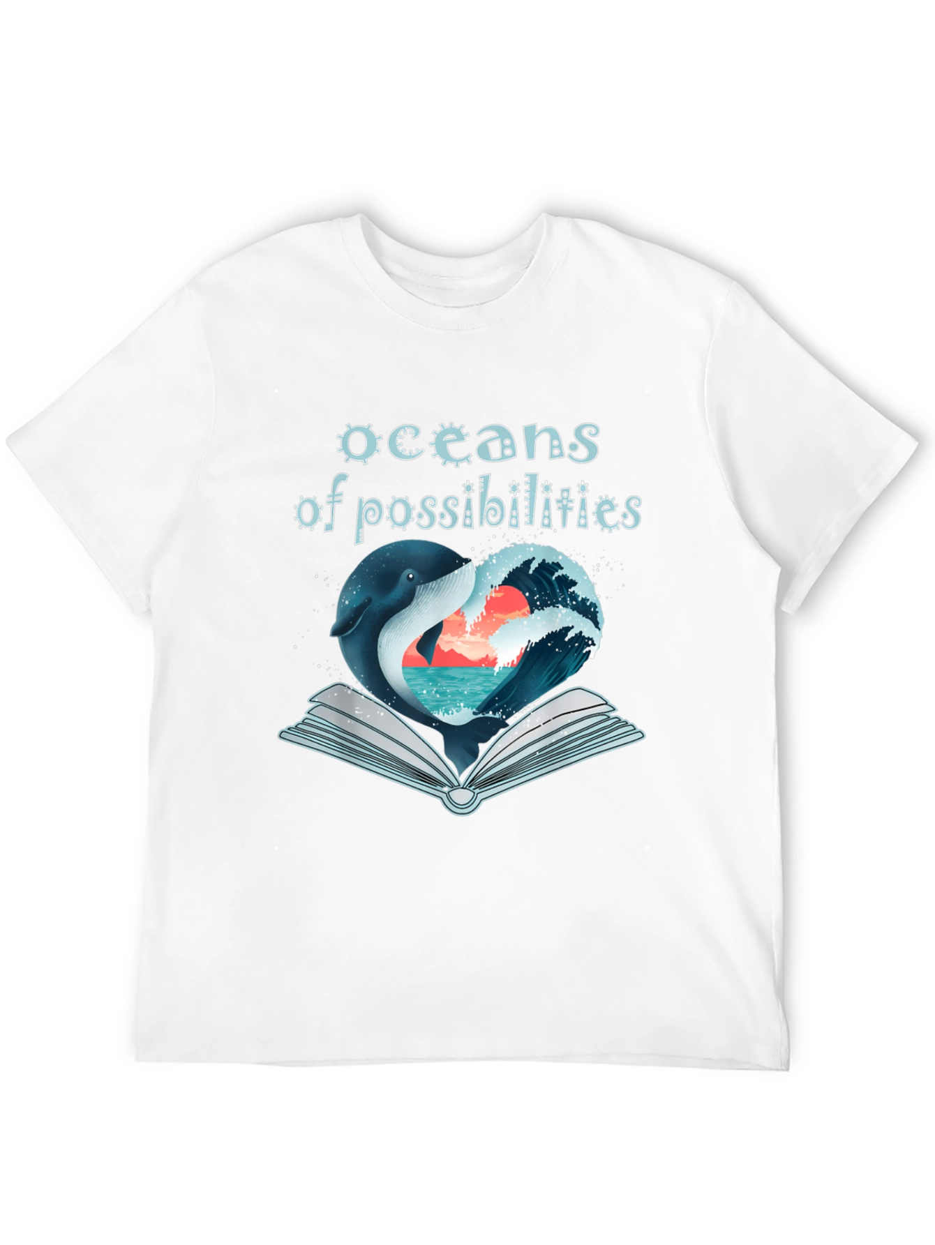 Oceans of Possibilities Whale Graphic T-Shirt
