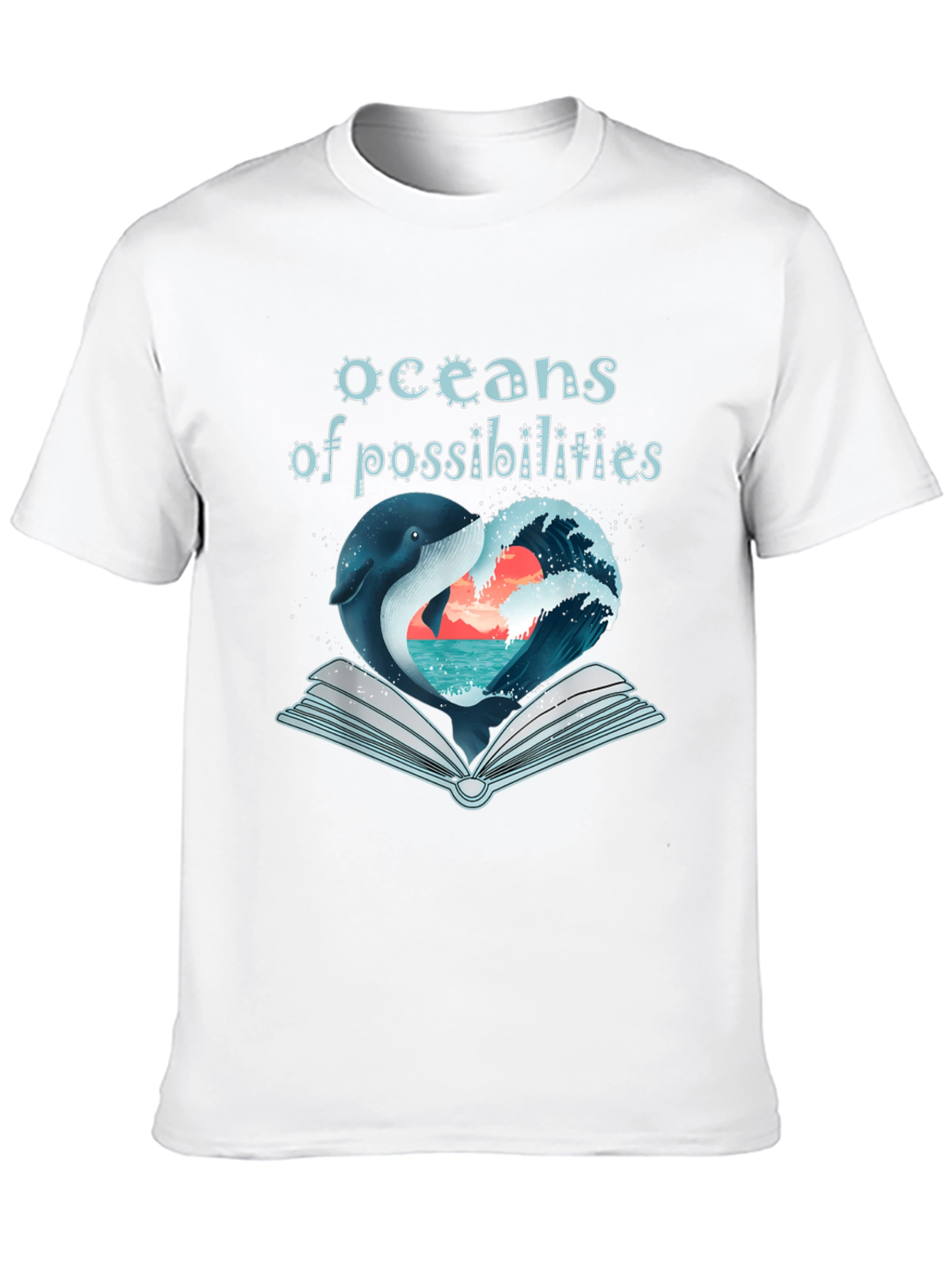 Oceans of Possibilities Whale Graphic T-Shirt