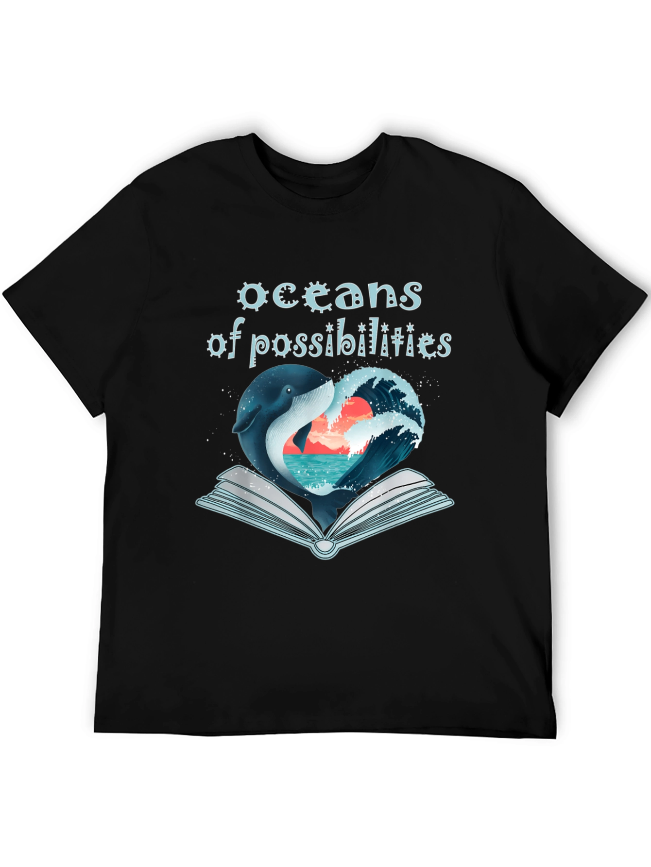 Oceans of Possibilities Whale Graphic T-Shirt