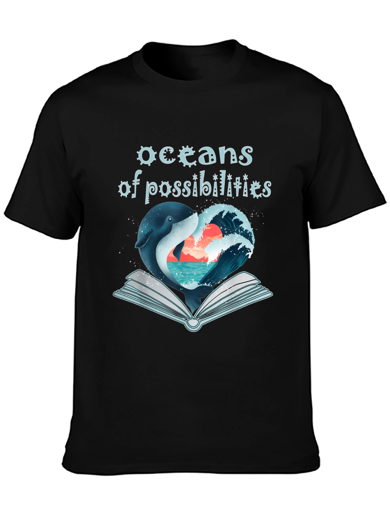 Oceans of Possibilities Whale Graphic T-Shirt
