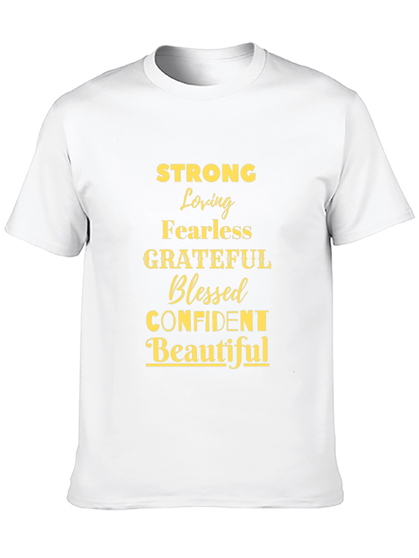 Strong Loving Grateful Blessed T-Shirt