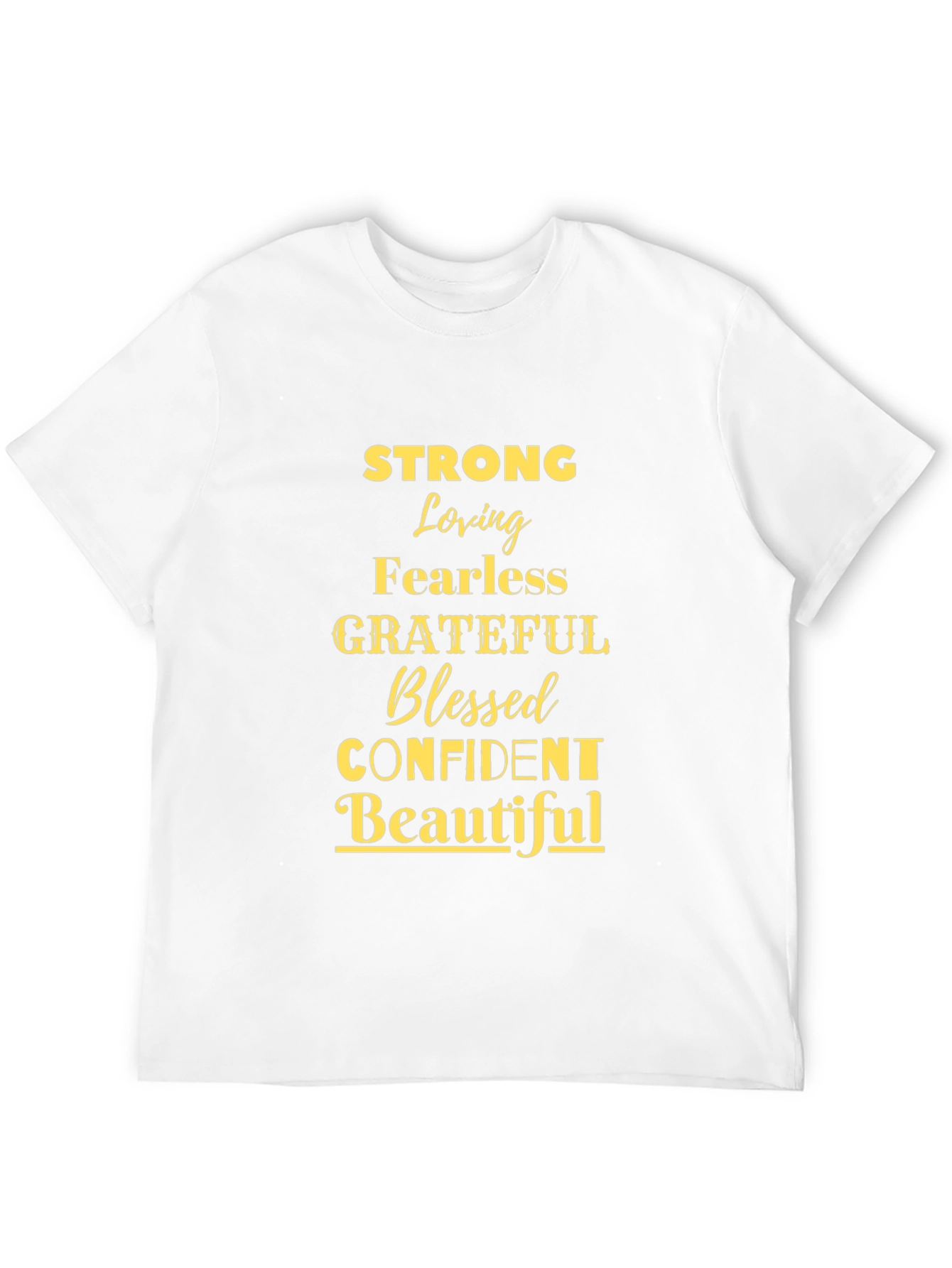 Strong Loving Grateful Blessed T-Shirt