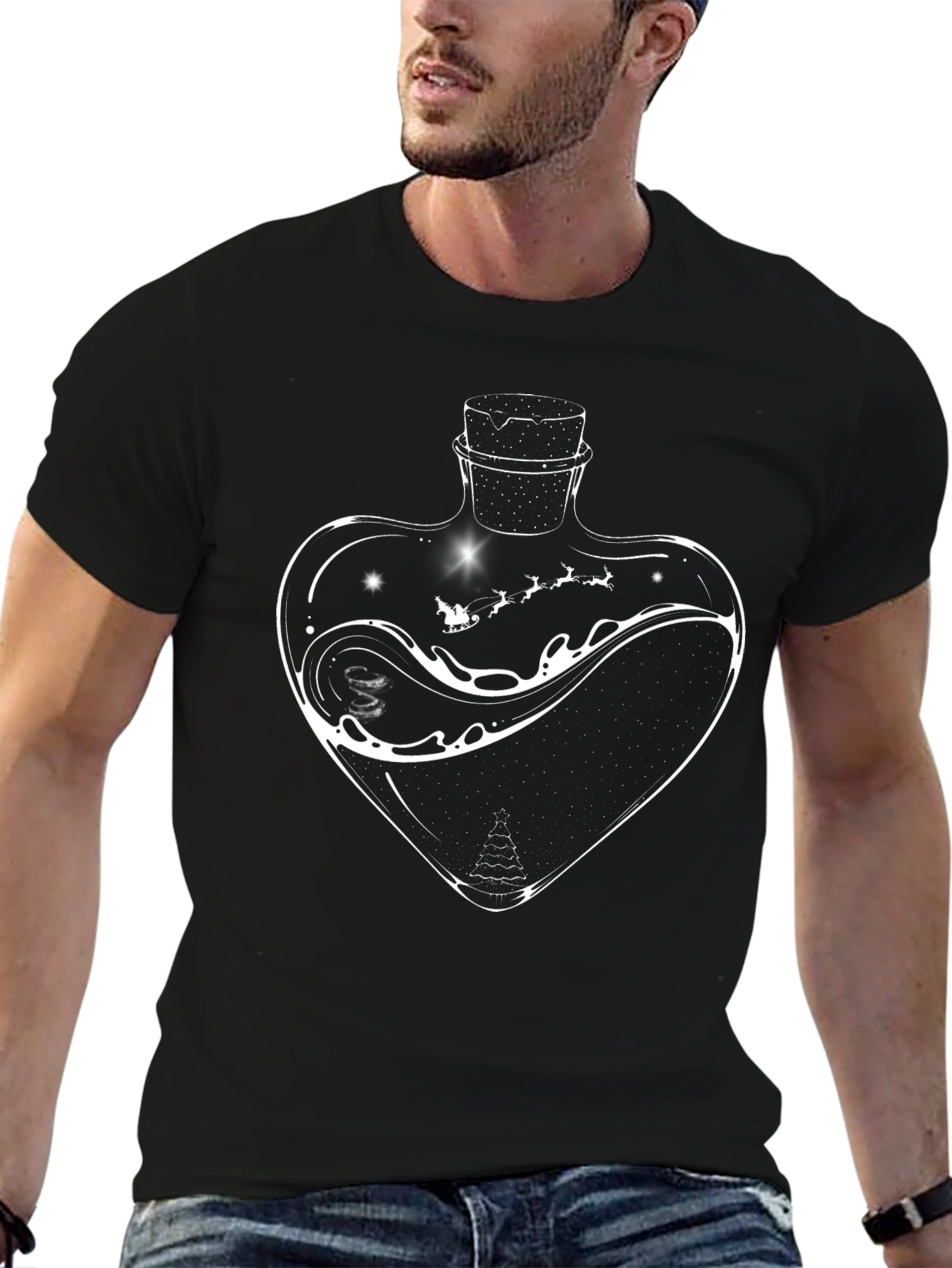 Christmas Bottle T-Shirt