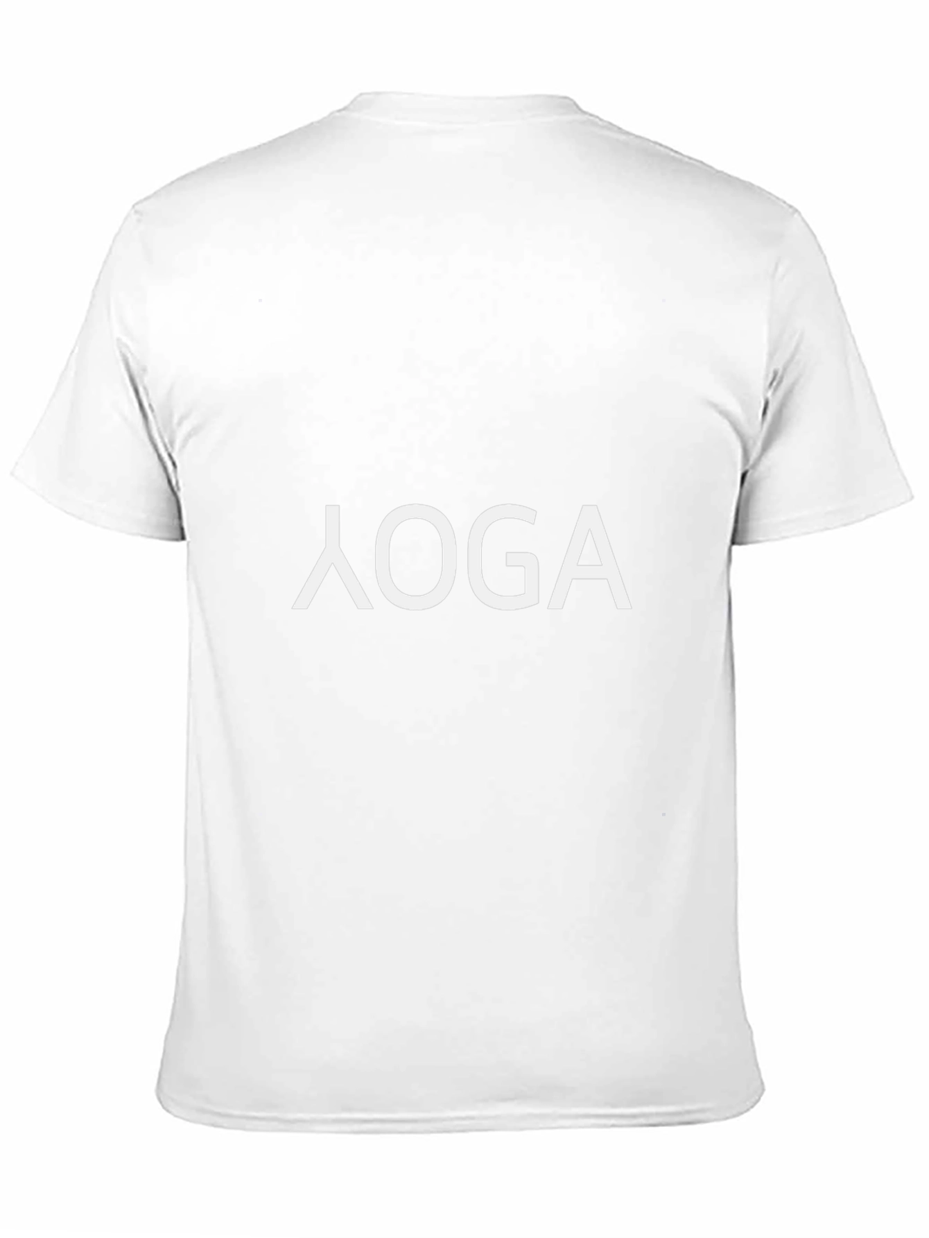 Yoga Graphic Tee - Black Casual Fit