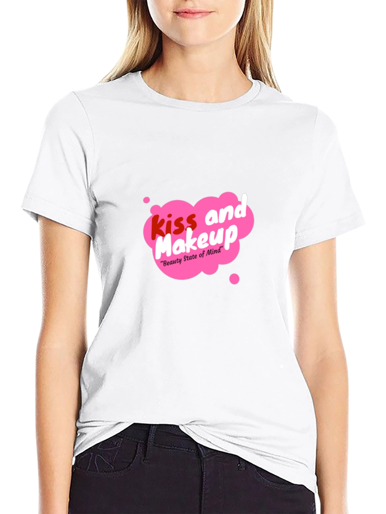 Kiss and Makeup Graphic Tee