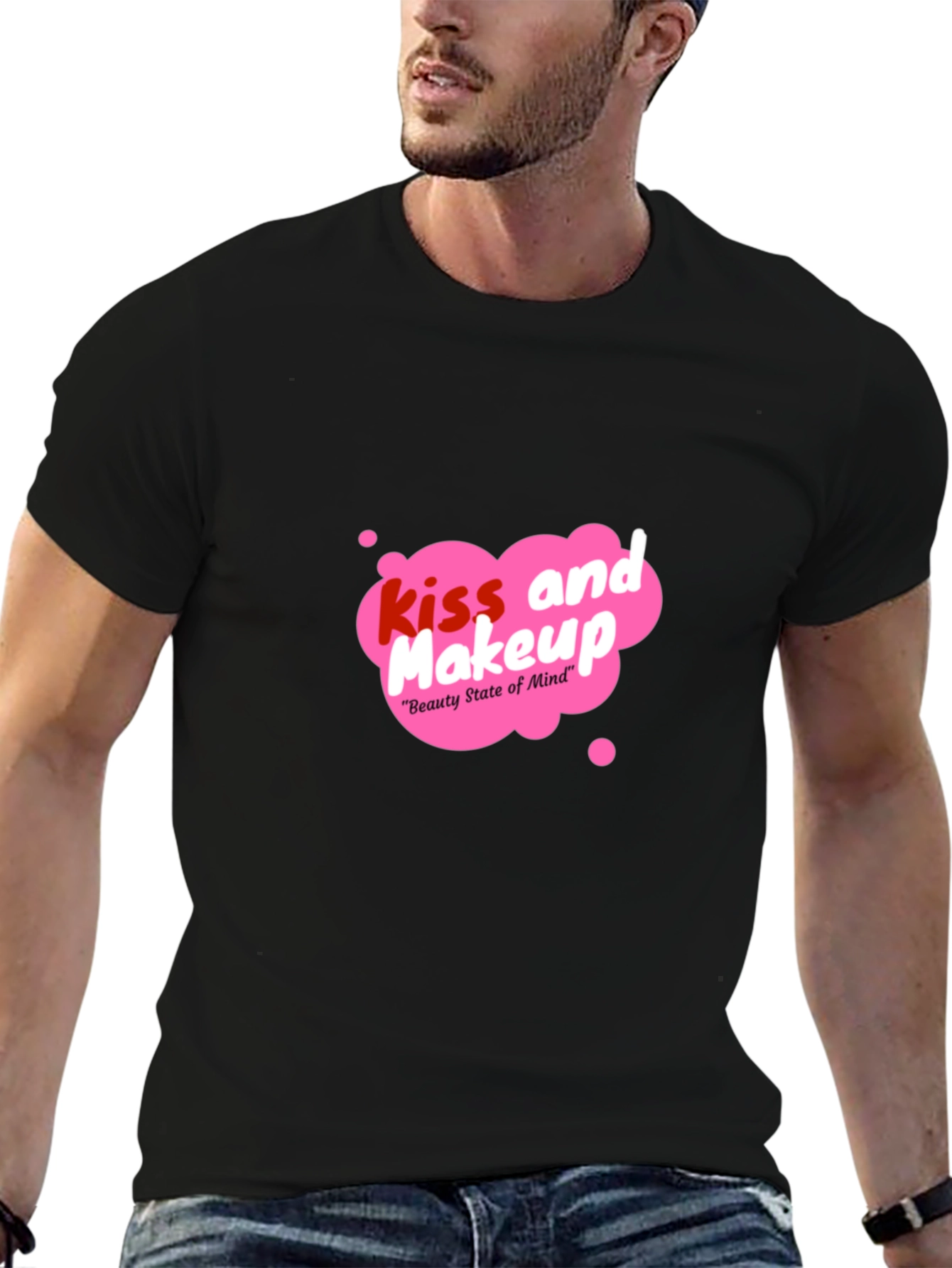 Kiss and Makeup Graphic Tee