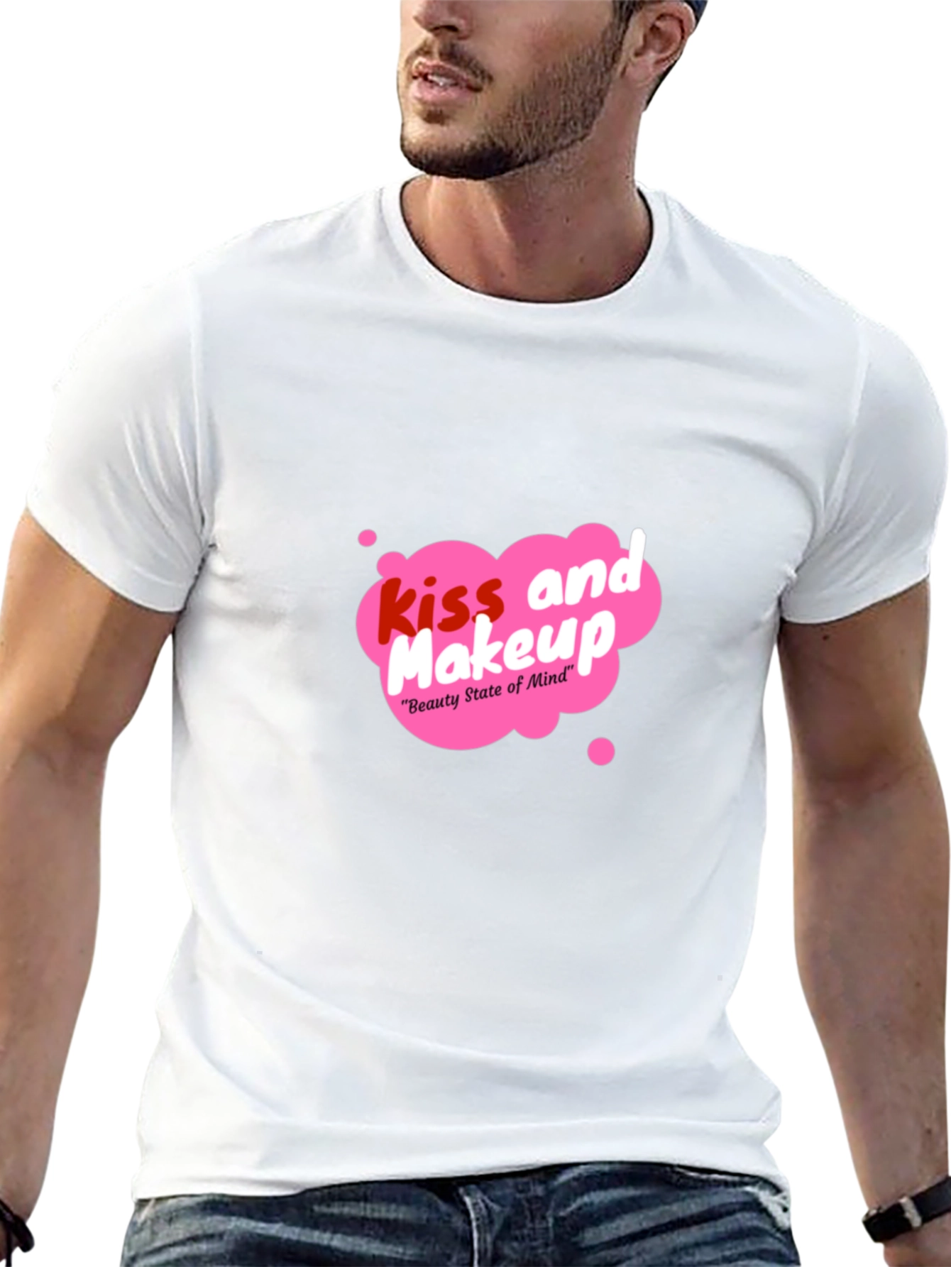 Kiss and Makeup Graphic Tee