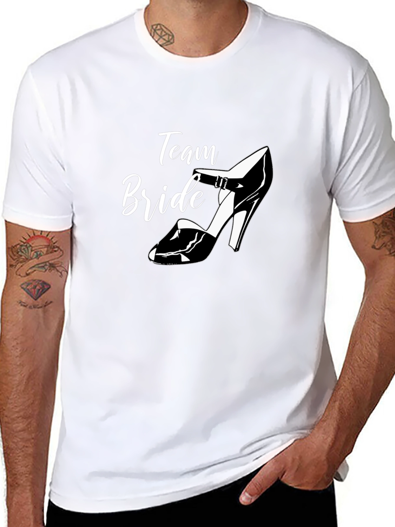 Team Bride Heel Graphic Tee