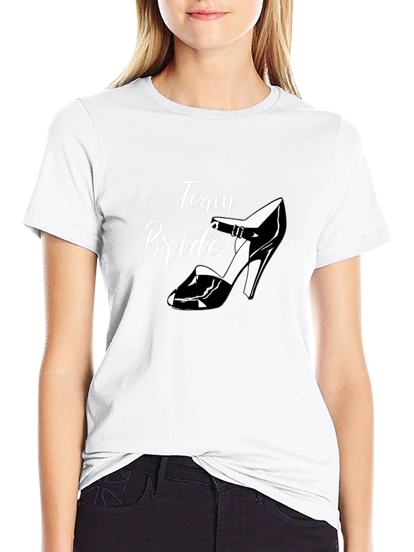 Team Bride Heel Graphic Tee